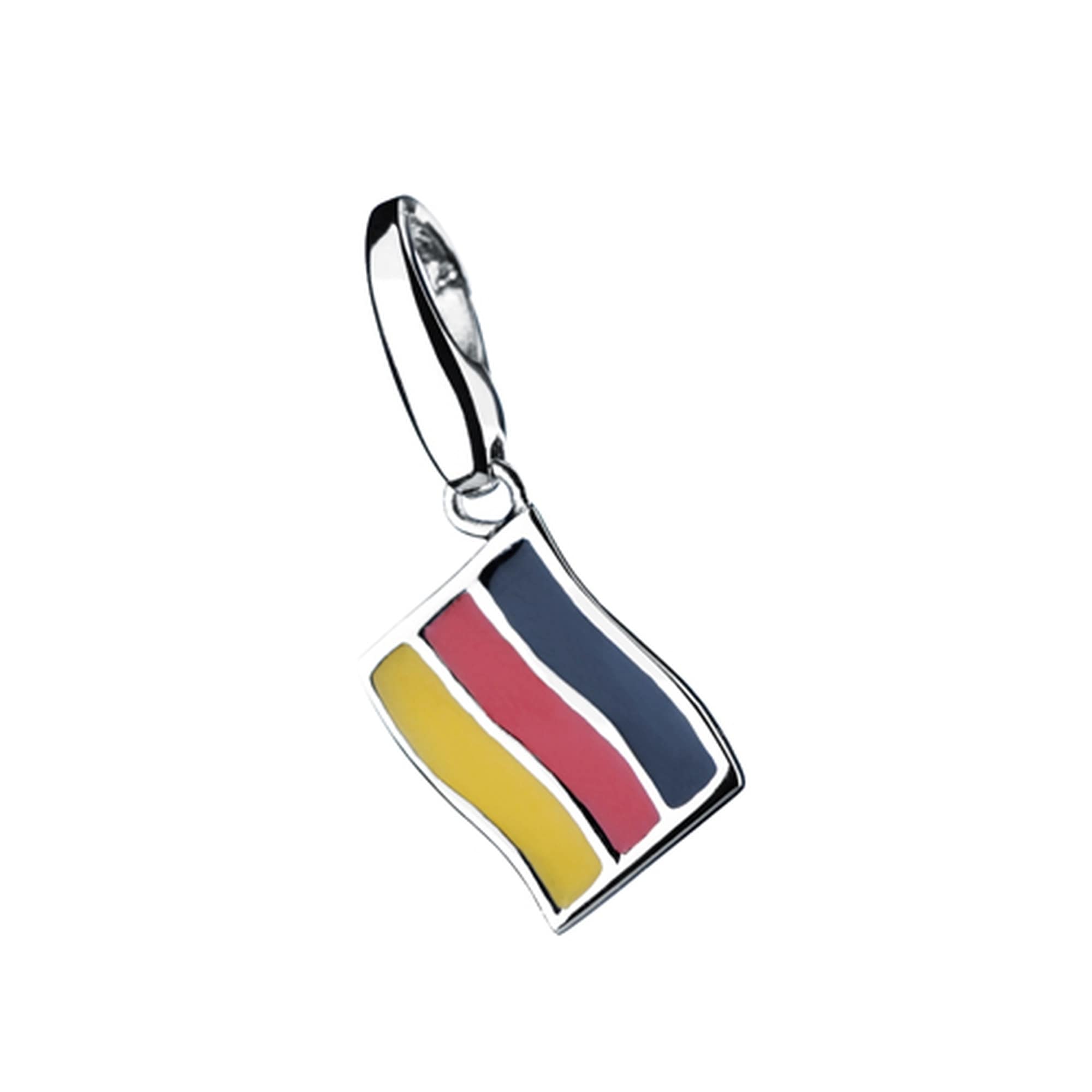 GIORGIO MARTELLO MILANO Charm-Einhänger »Flagge Deutschland, Silber 925«