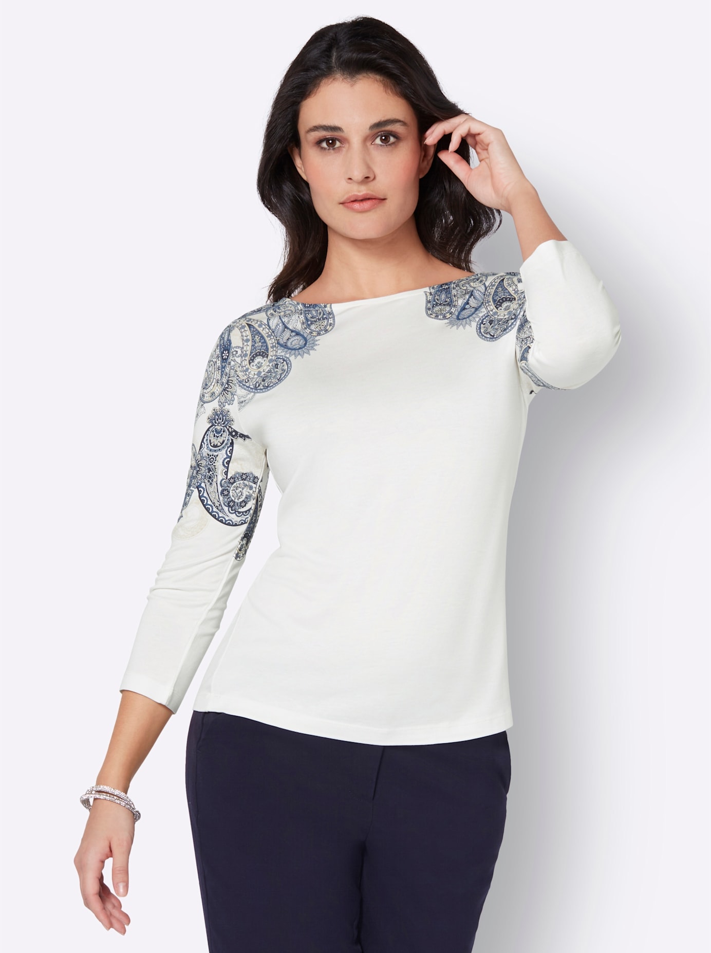 creation L 3/4-Arm-Shirt »Shirt«, (1 tlg.)