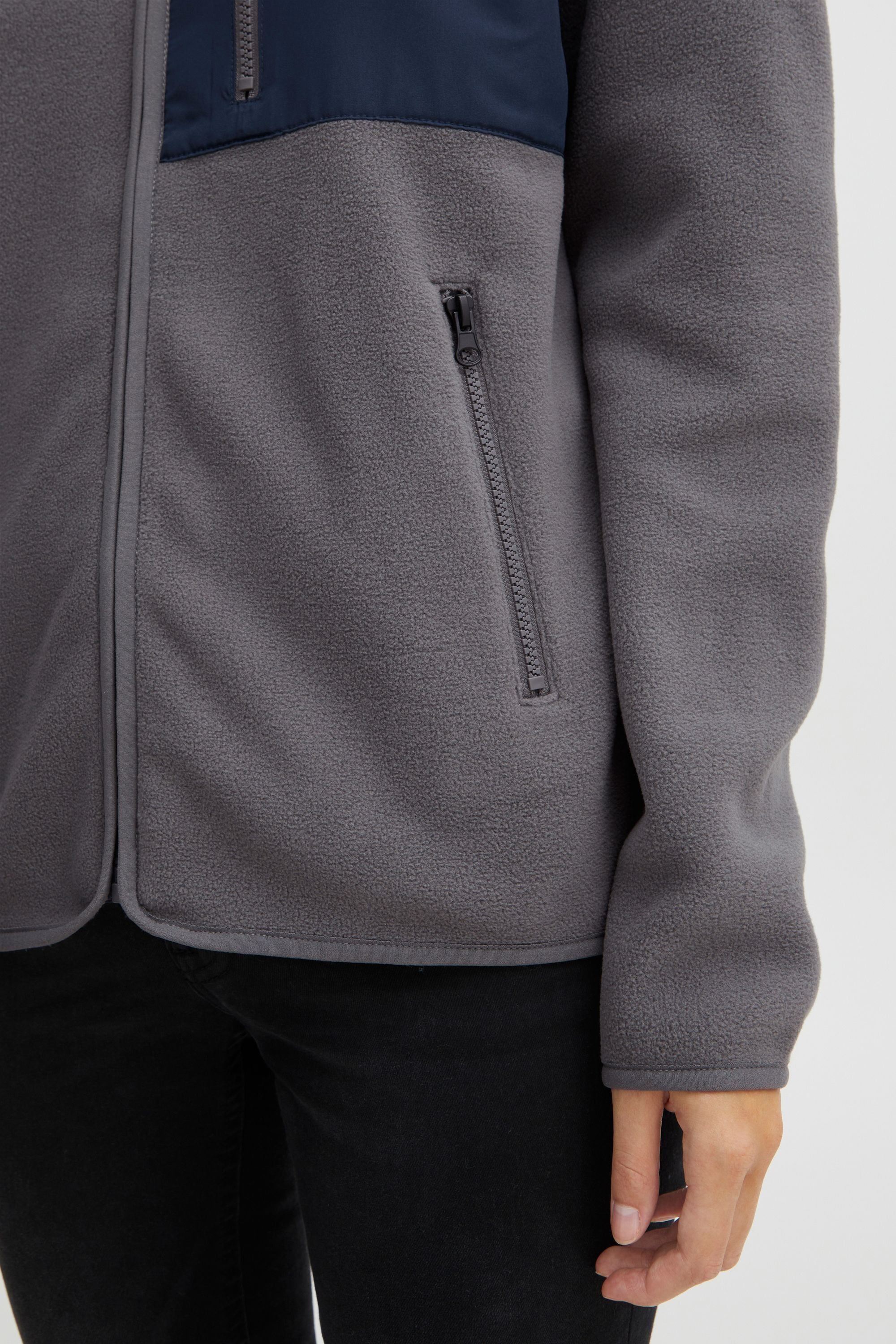 OXMO Fleecejacke »Fleecejacke OXNymfe«, ohne Kapuze