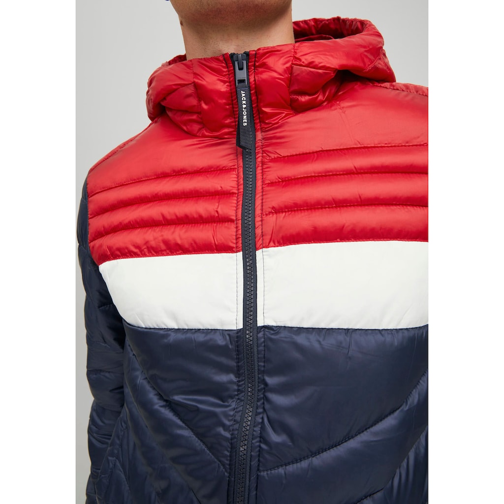 Jack & Jones Steppjacke »HERO PUFFER HOOD«, mit Kapuze