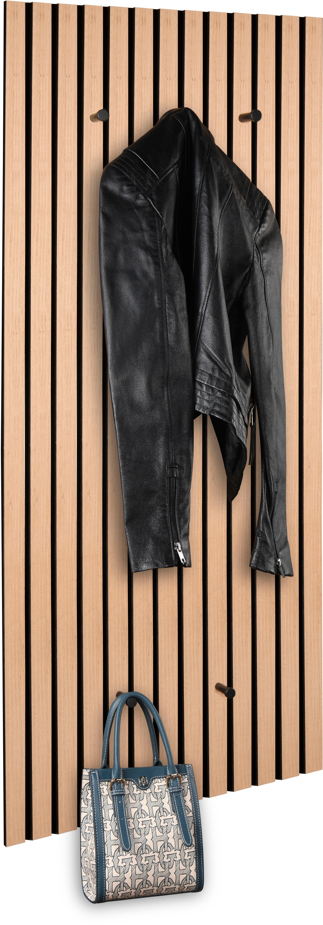 MIRRORS AND MORE Garderobenpaneel "Gwen" 1 Stk. tlg. mit 5 Haken günstig online kaufen