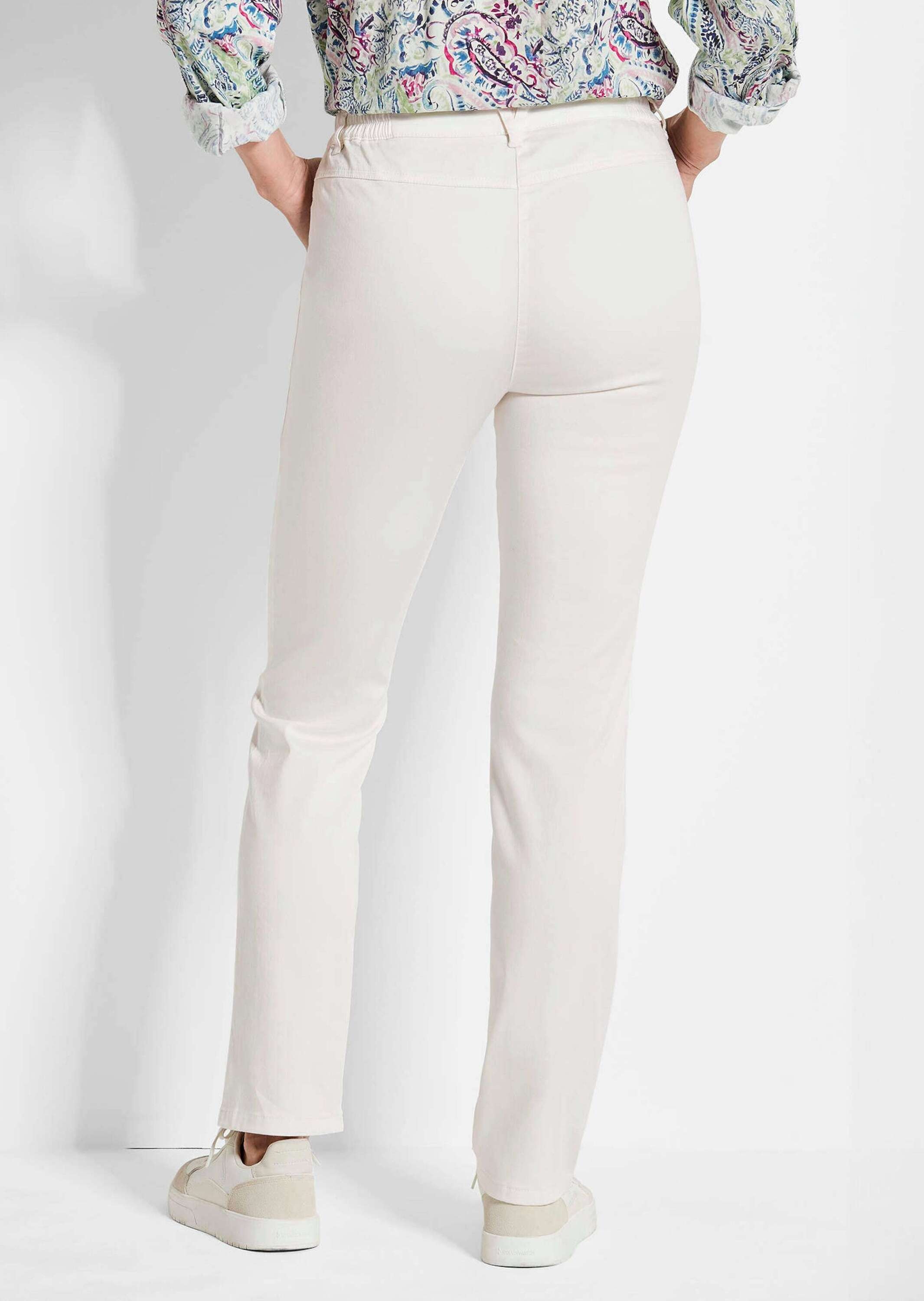 GOLDNER Stoffhose »Baumwollhose ANNA Leichte Baumwoll-Hose ANNA«