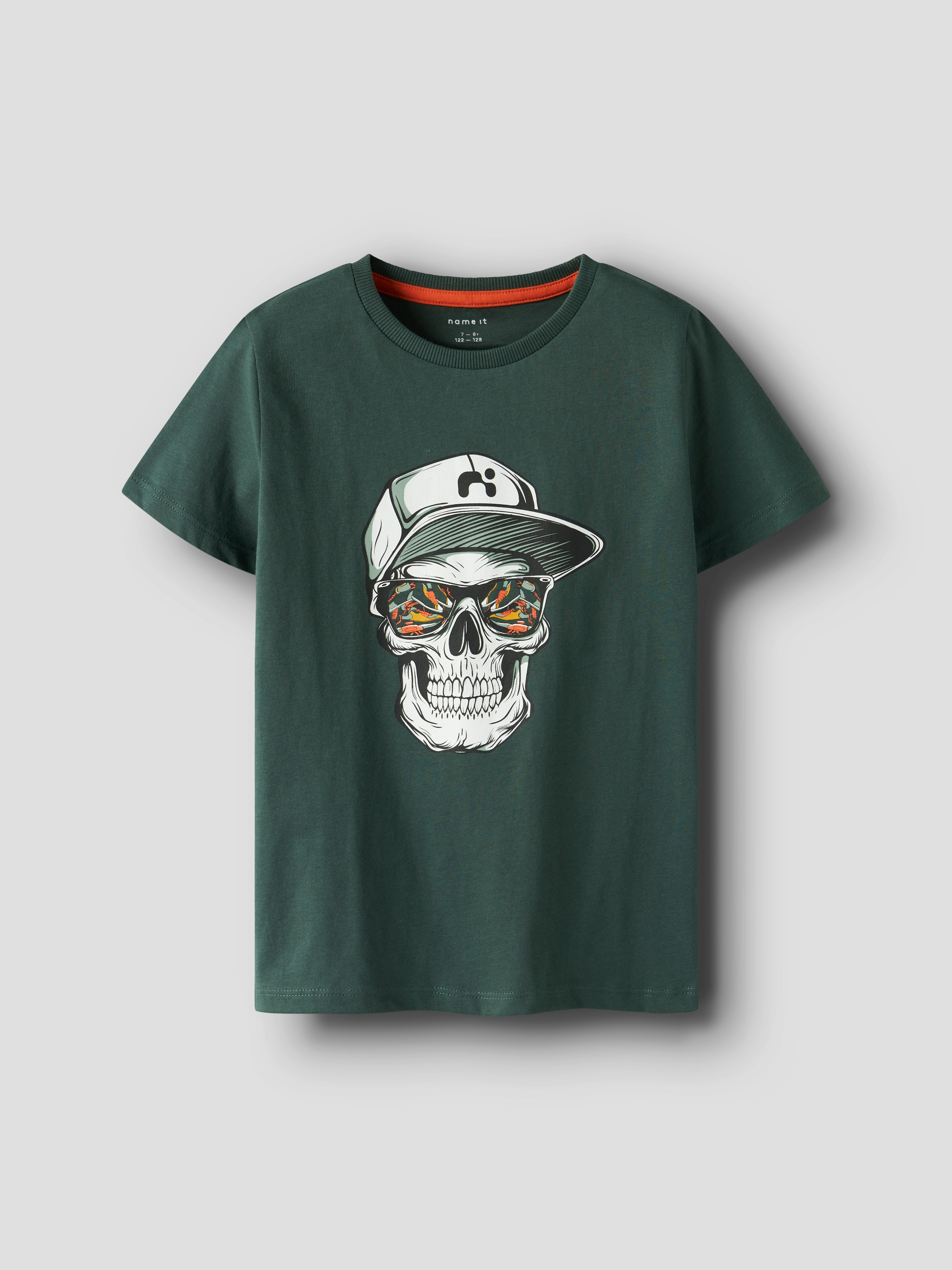 Name It T-Shirt »NKMLORNE für Jungen mit stylischem Print«, casual Stil, regular fit, Baumwolle, Rundhals