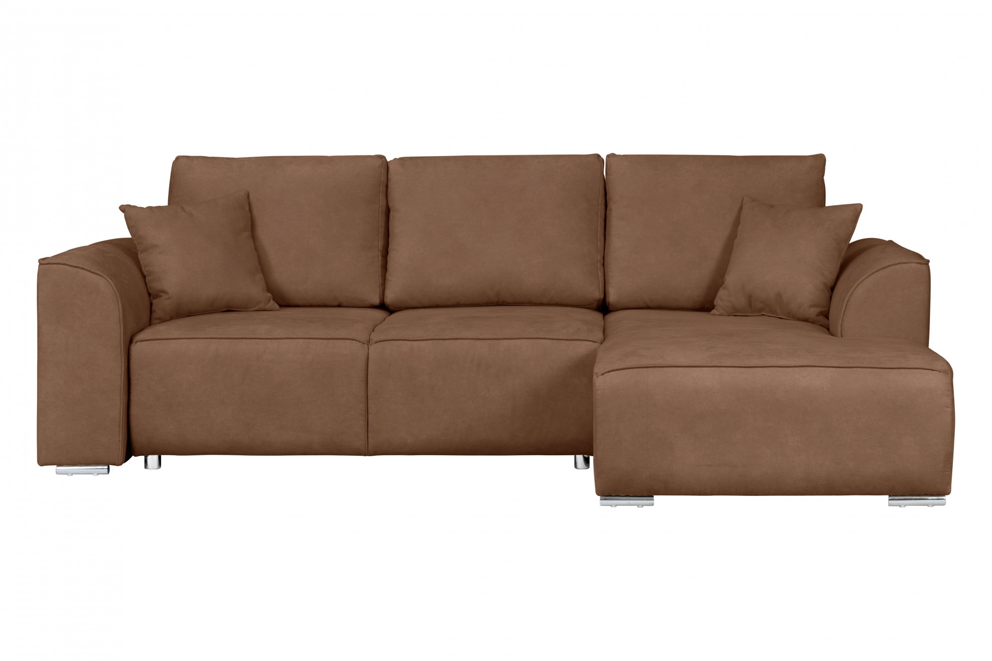 INOSIGN Ecksofa »BEATRICE optionale Schlafsofa mit Bettkasten, B/T/H: 265/170/86 cm«, L-Form, wahlweise auch mit Bettfunktion und Bettkasten