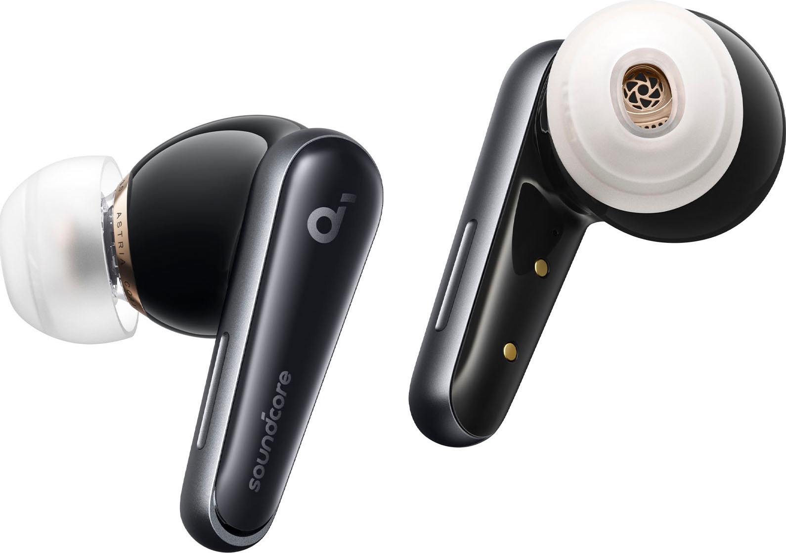 Anker In-Ear-Kopfhörer »Soundcore Liberty 4«, Bluetooth, Active Noise Cancelling (ANC)-Freisprechfunktion-Hi-Res-Multi-Point-Verbindung-Transparenzmodus-kompatibel mit Siri
