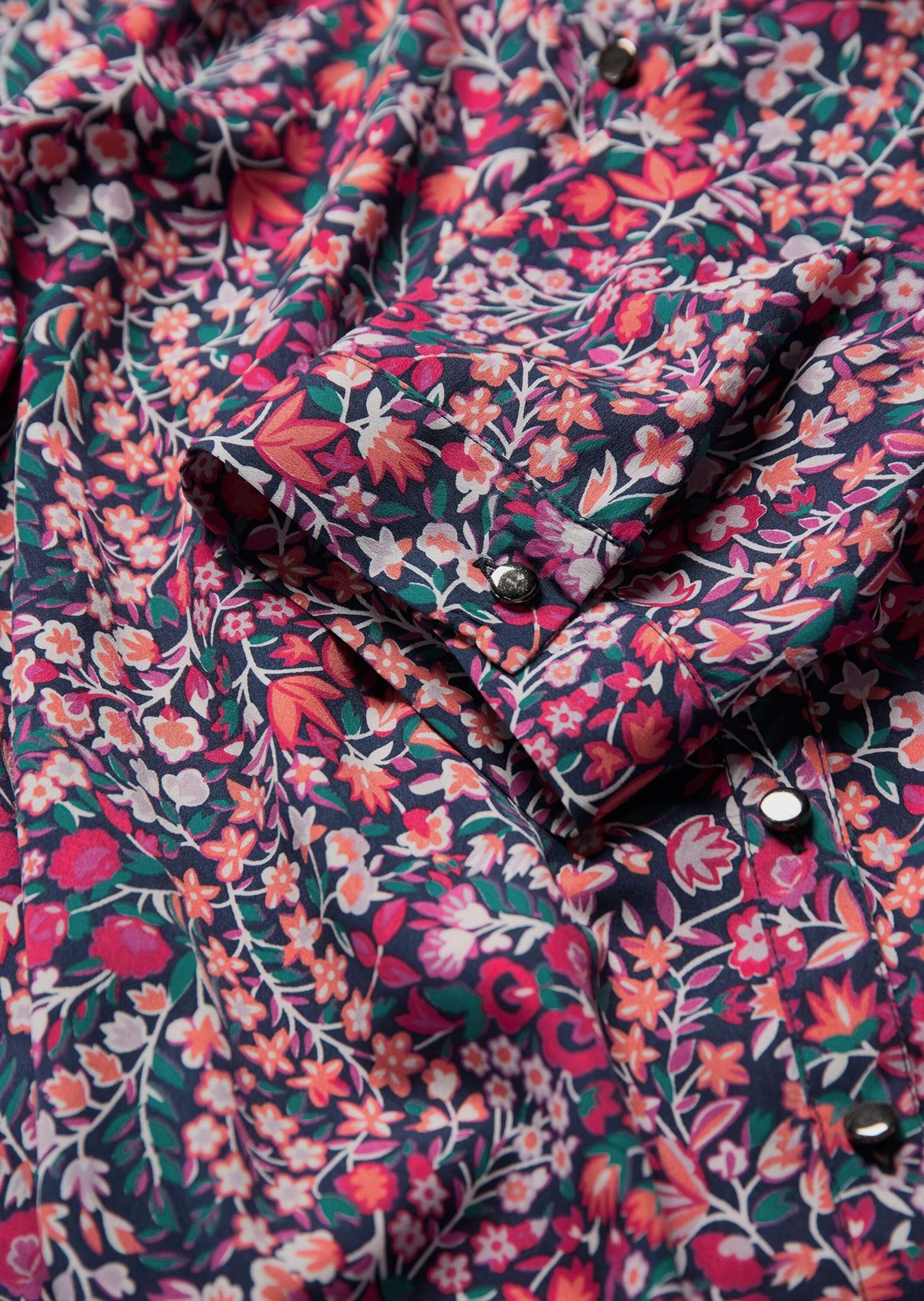 GOLDNER Hemdbluse »Kurzgröße Pflegeleichte Bluse mit 3/4-Arm«