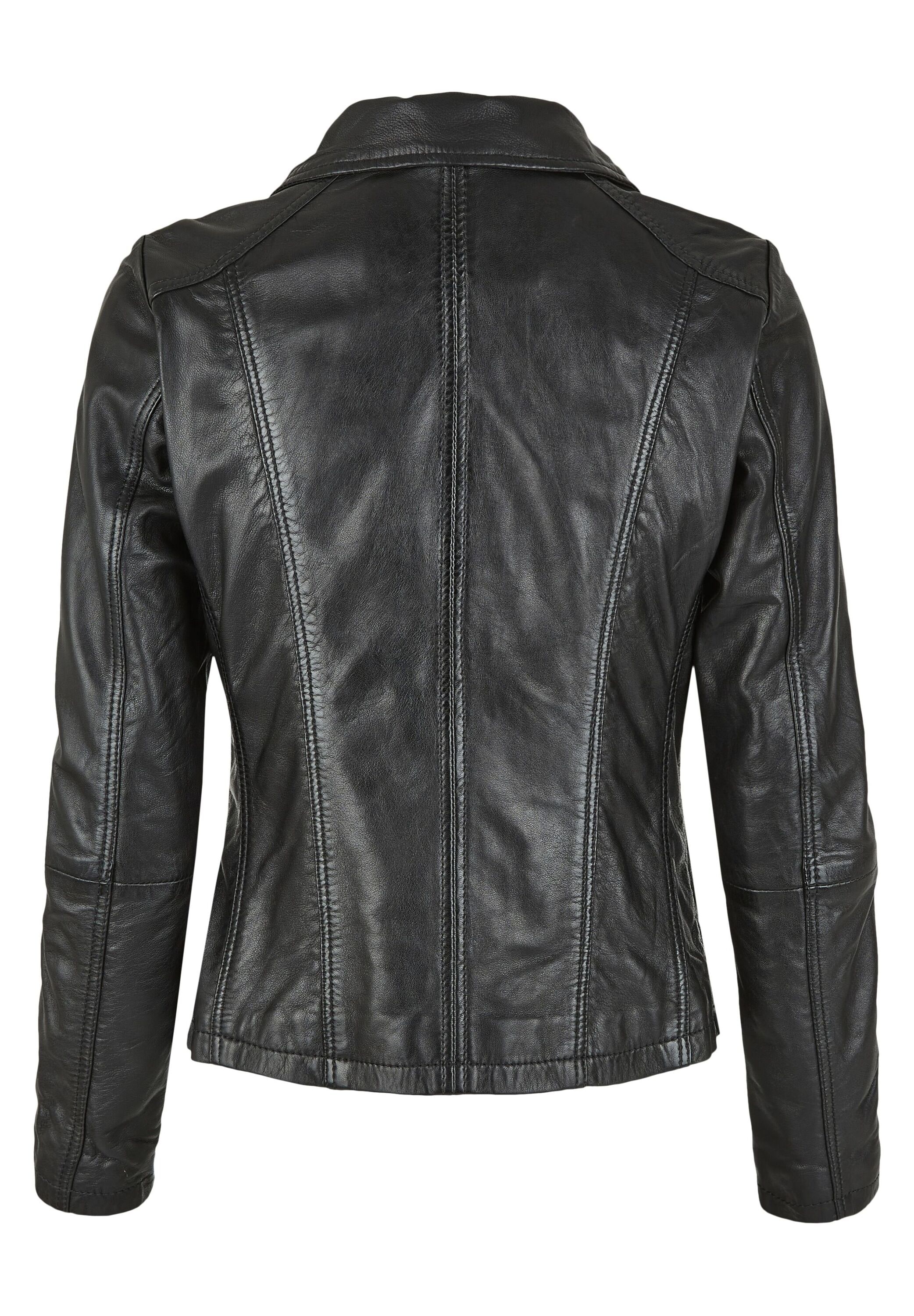 7eleven Bikerjacke »SEGUNEA« ohne Kapuze mit Paspeln