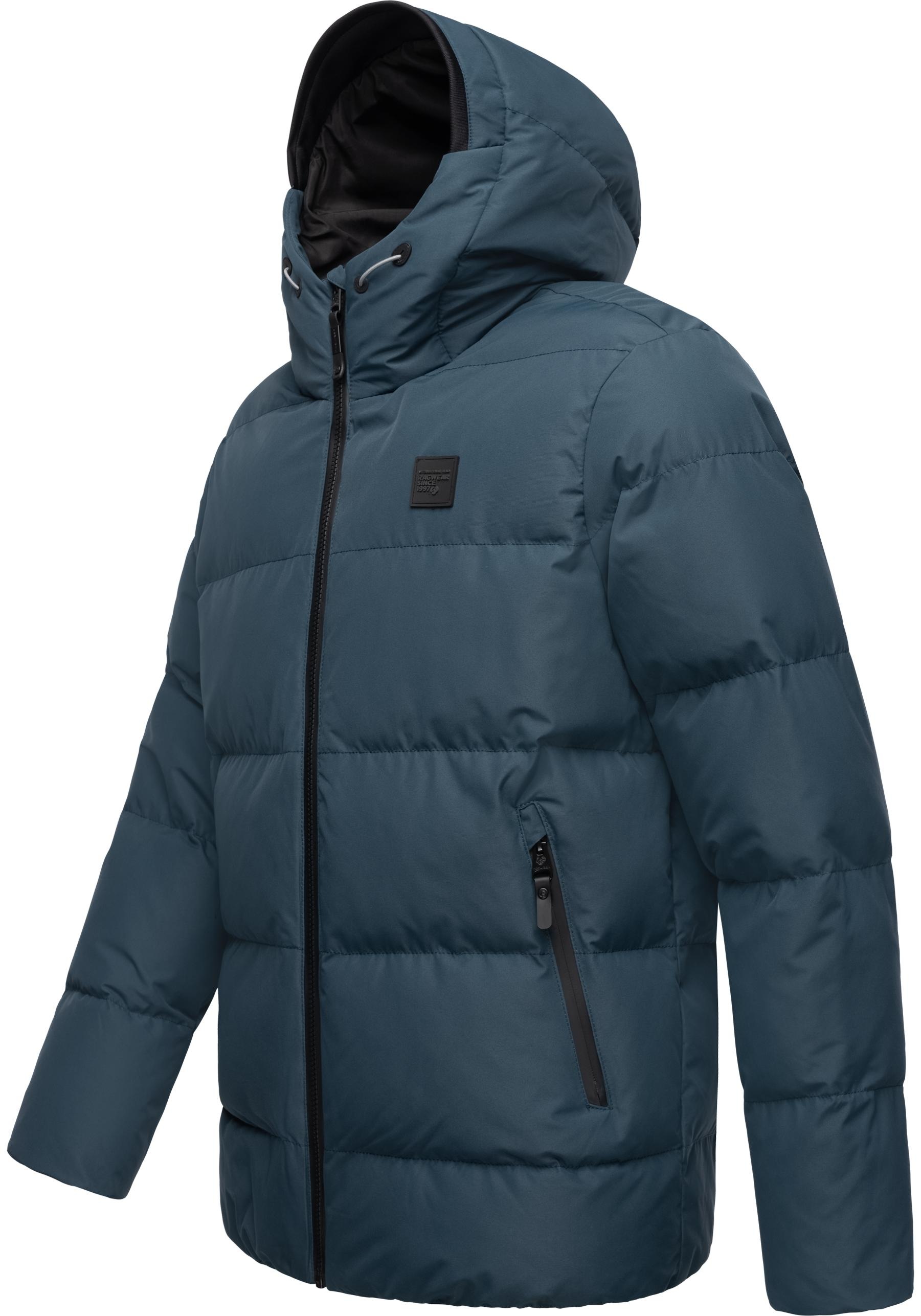 Ragwear Steppjacke »Norg«, mit Kapuze, wasserdichte Herren Winterjacke