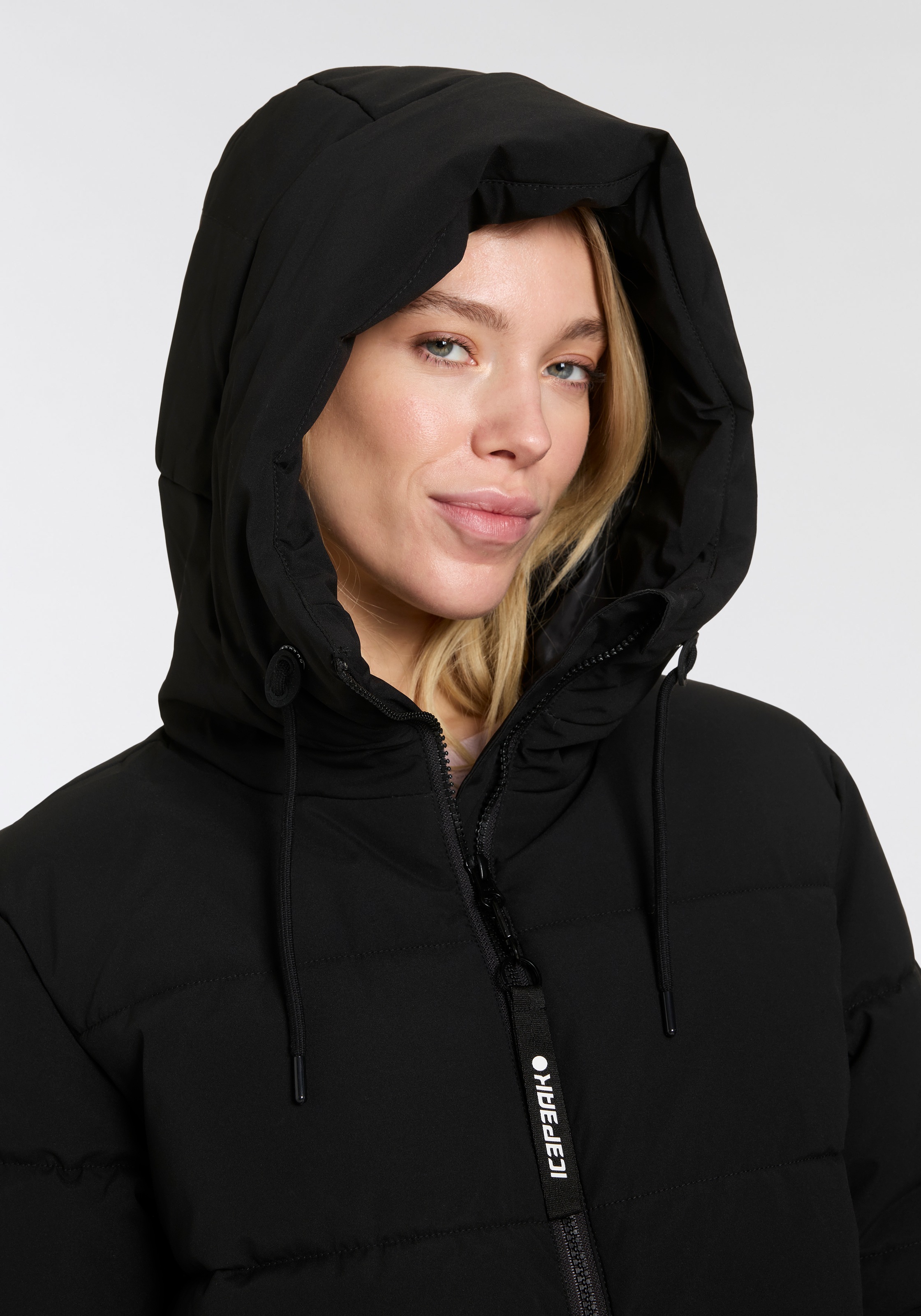 Icepeak Funktionsjacke »ADAMAN«, (1 St.), mit Kapuze, mit Reißverschluss