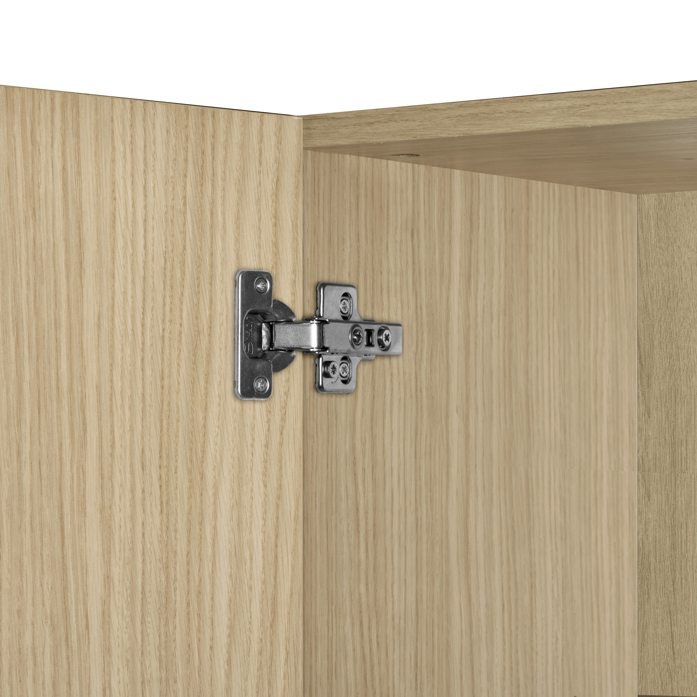 KOCHSTATION Vorratsschrank »Luna, Hochschrank, Küchenvorratsschrank, Speiseschrank, Made in Italy« B/T/H: 60×60×214,5 cm, mit 6 großzügigen Fächern