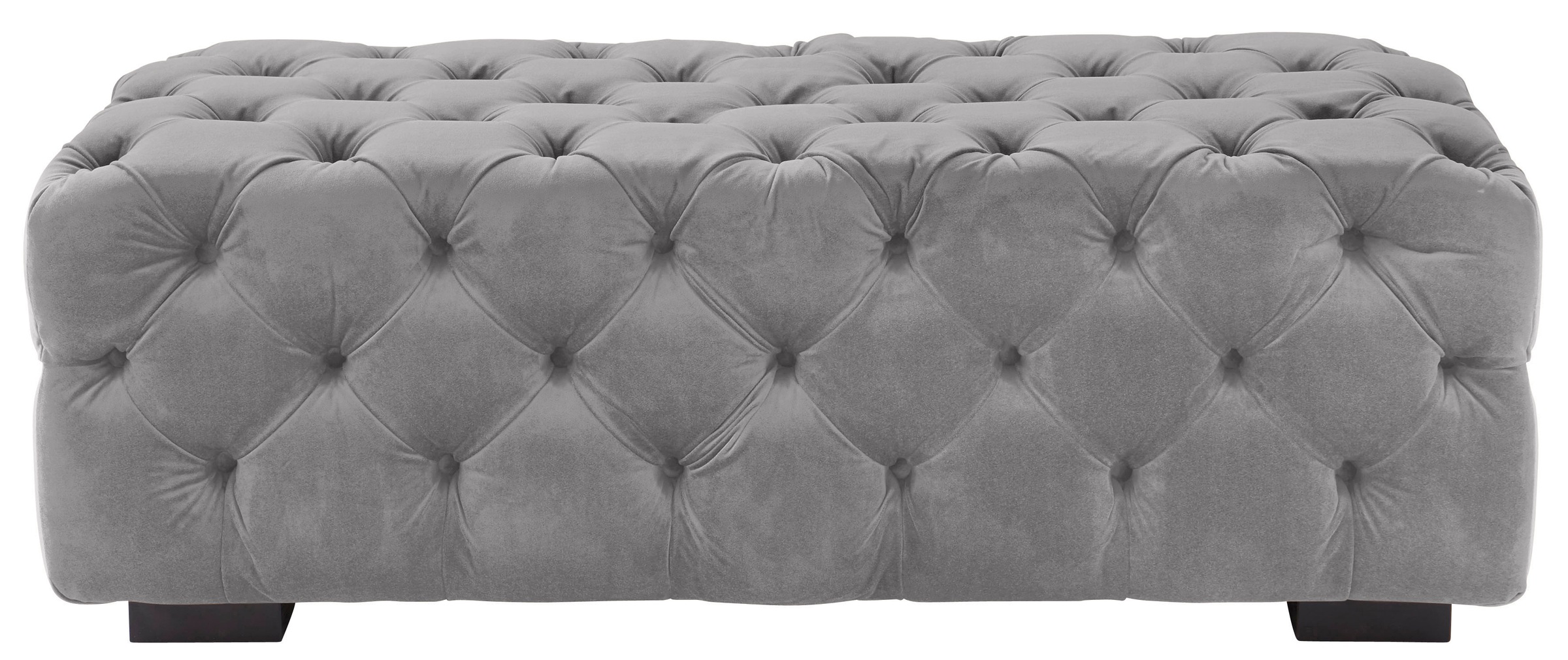 Home affaire Polsterhocker "Kalina", mit klassischer Chesterfield-Knopfheft günstig online kaufen