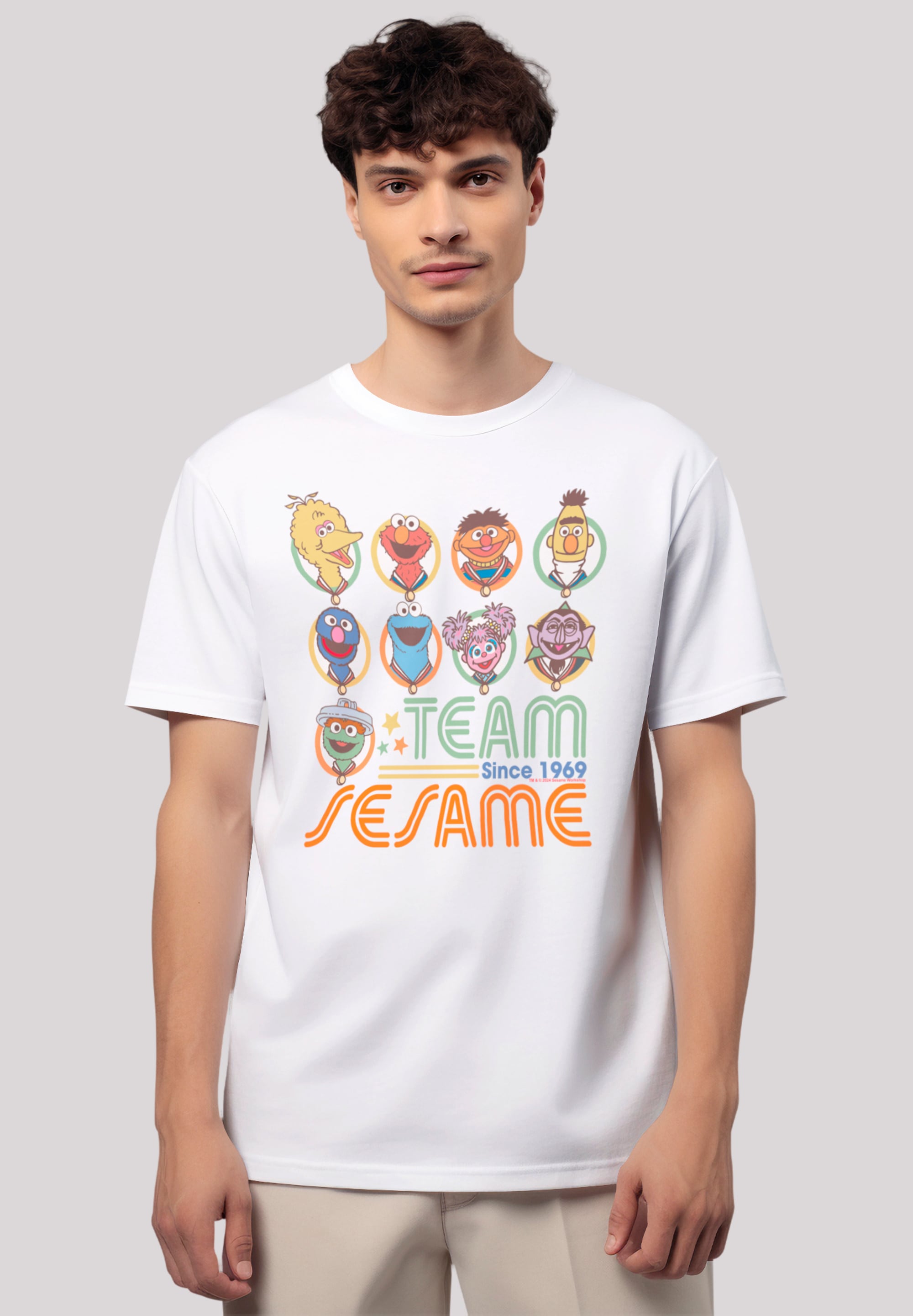 F4NT4STIC T-Shirt "Sesamstraße Team Since 1969", Premium Qualität günstig online kaufen