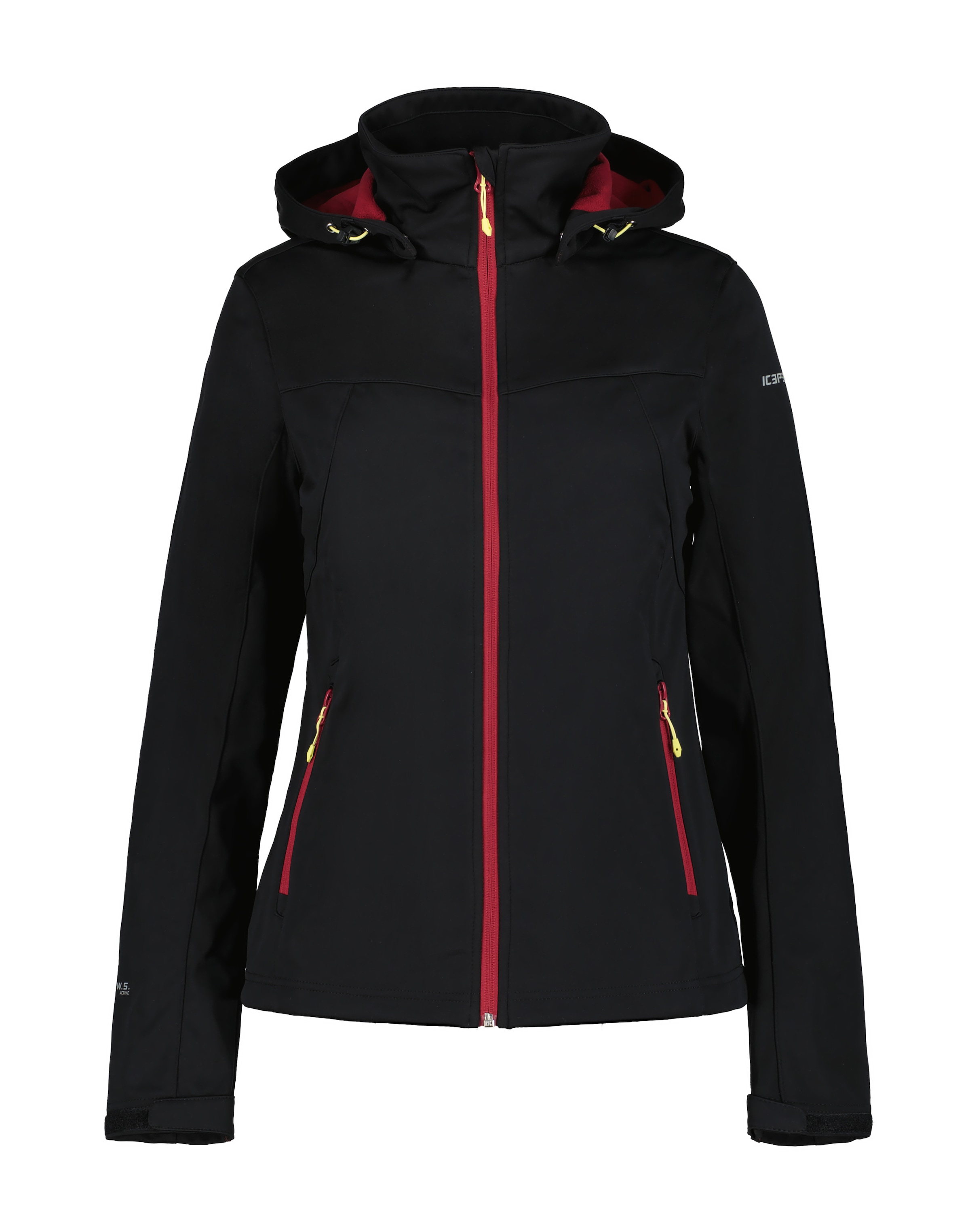 Icepeak Softshelljacke »D SOFTSHELLJACKE BOISE«, (1 St.), mit Kapuze, Wasserdicht & Winddicht