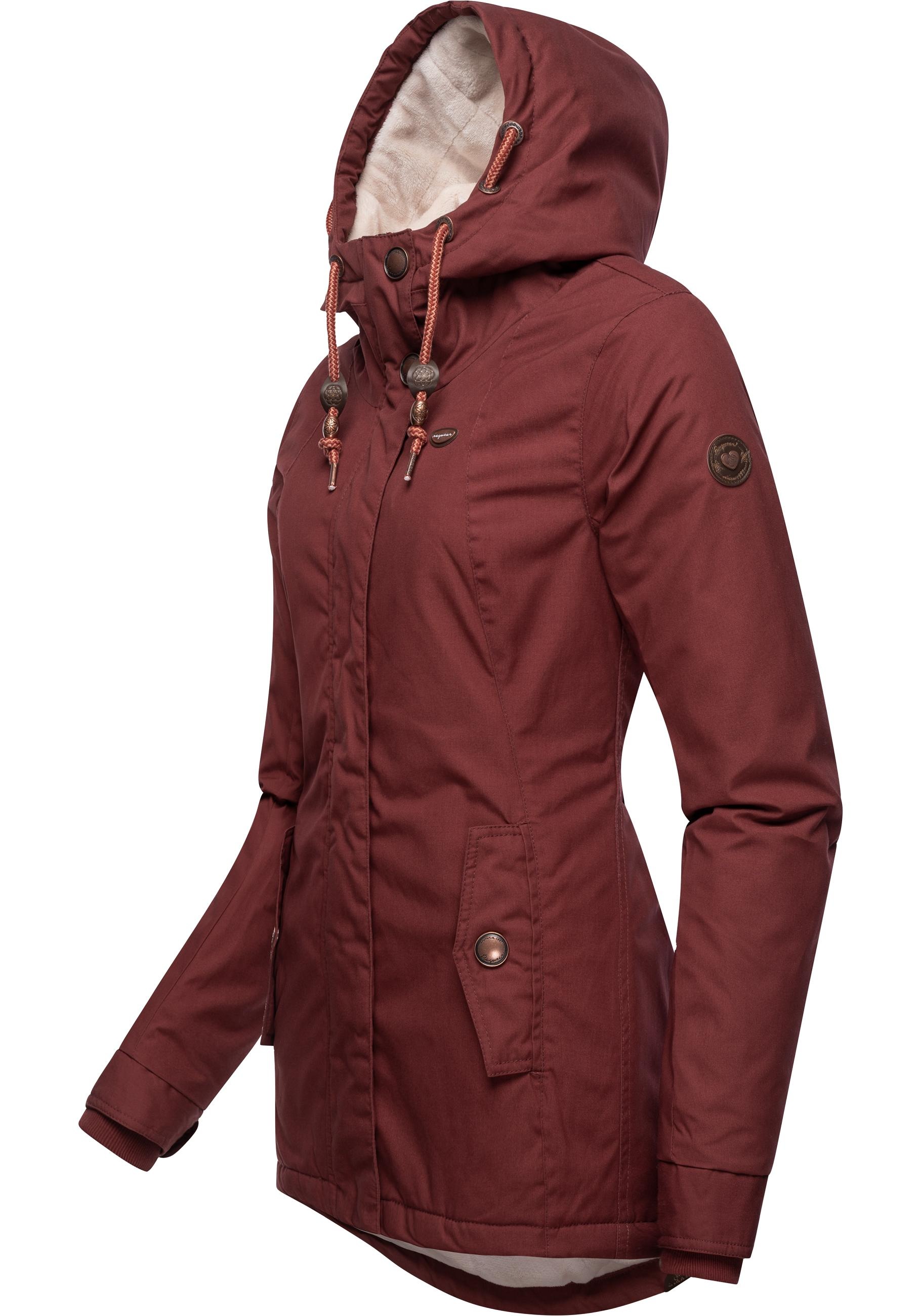 Ragwear Winterjacke "Monade", mit Kapuze, Damen Winterparka mit Kapuze und günstig online kaufen