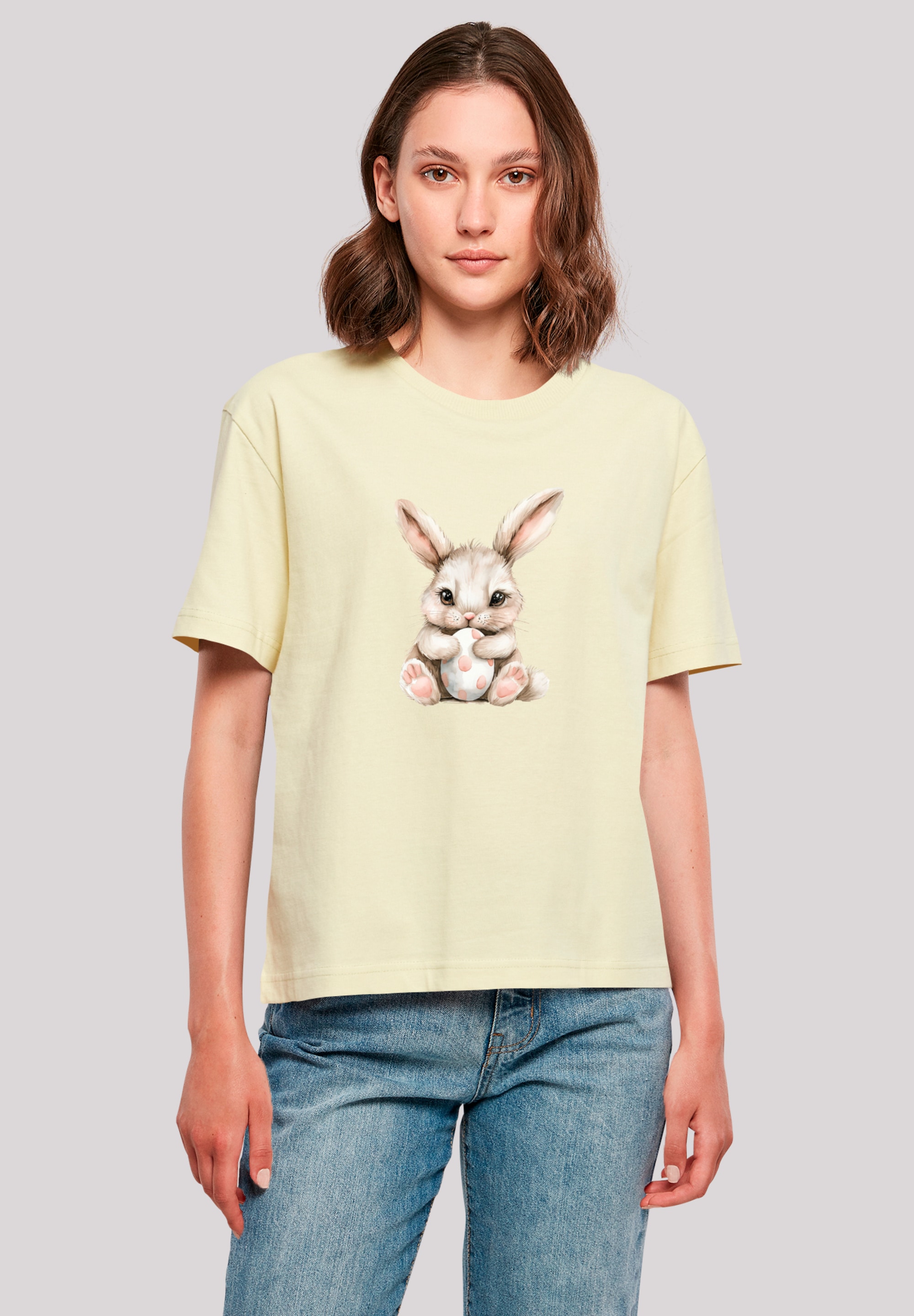 F4NT4STIC T-Shirt "Niedlicher Osterhase mit Ei", Premium Qualität günstig online kaufen