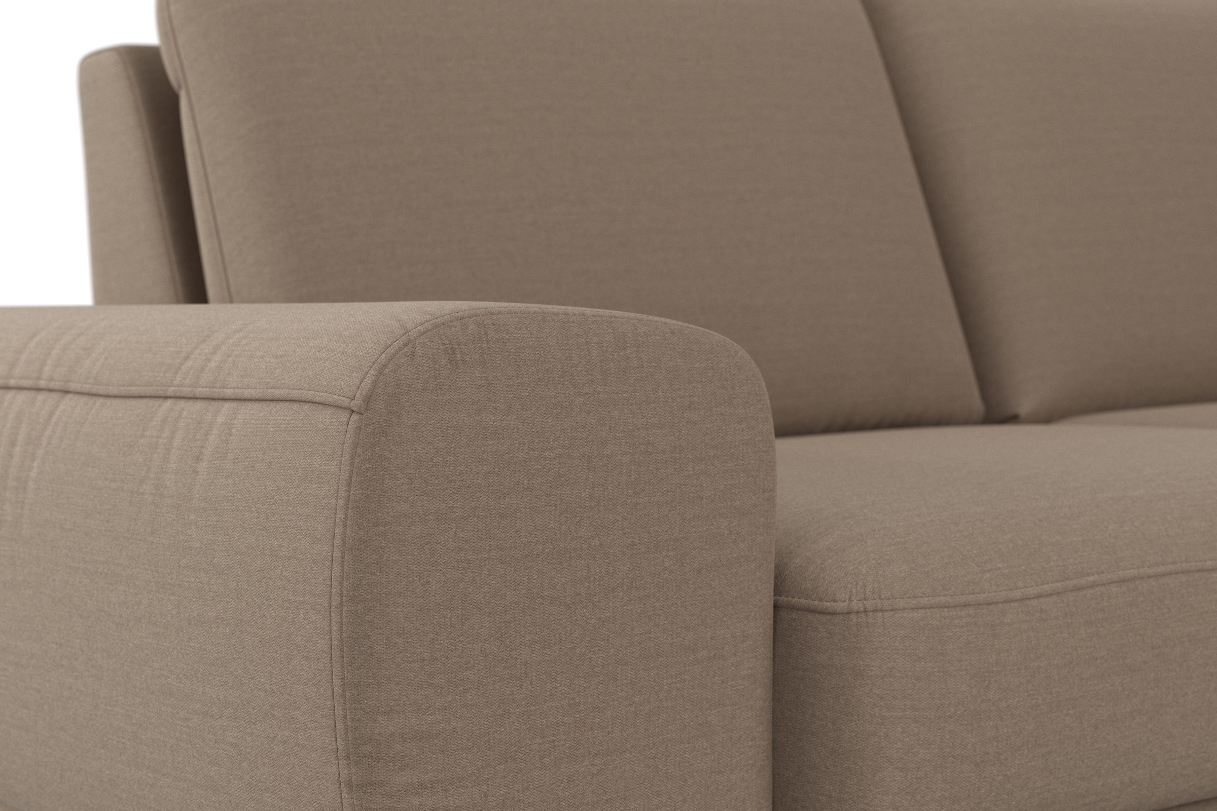 sit&more Ecksofa »Cinturo L-Form«, inklusive Sitztiefenverstellung und Federkern, Sitzhöhe 45 cm