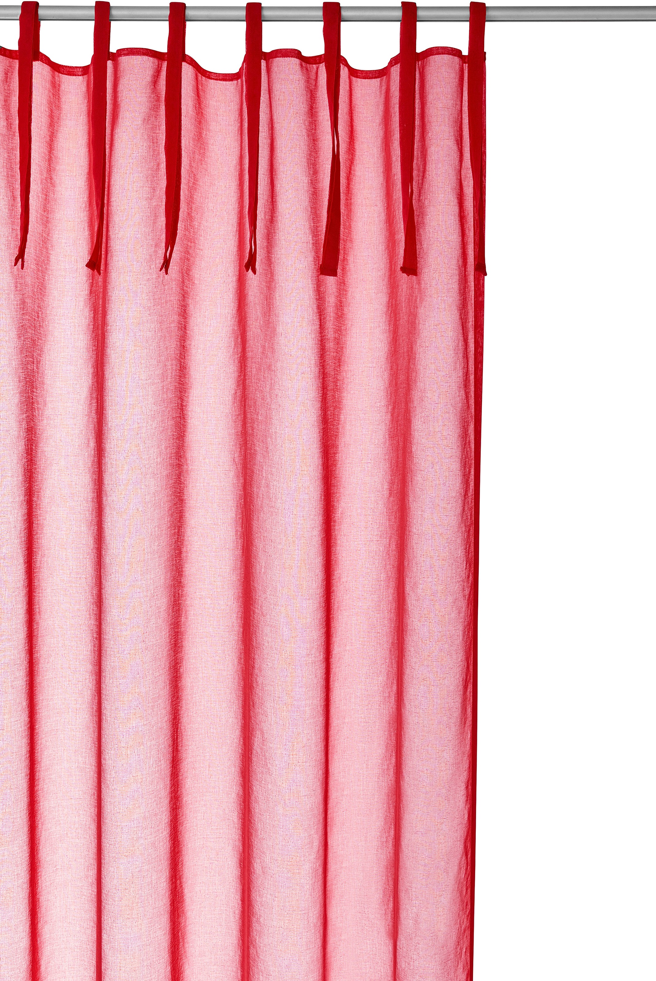 Kutti Vorhang »Metis Leinen«, (1 St.), blickdicht, natürliche  Leinen-Gardine, einfarbig, pflegeleicht, Basic