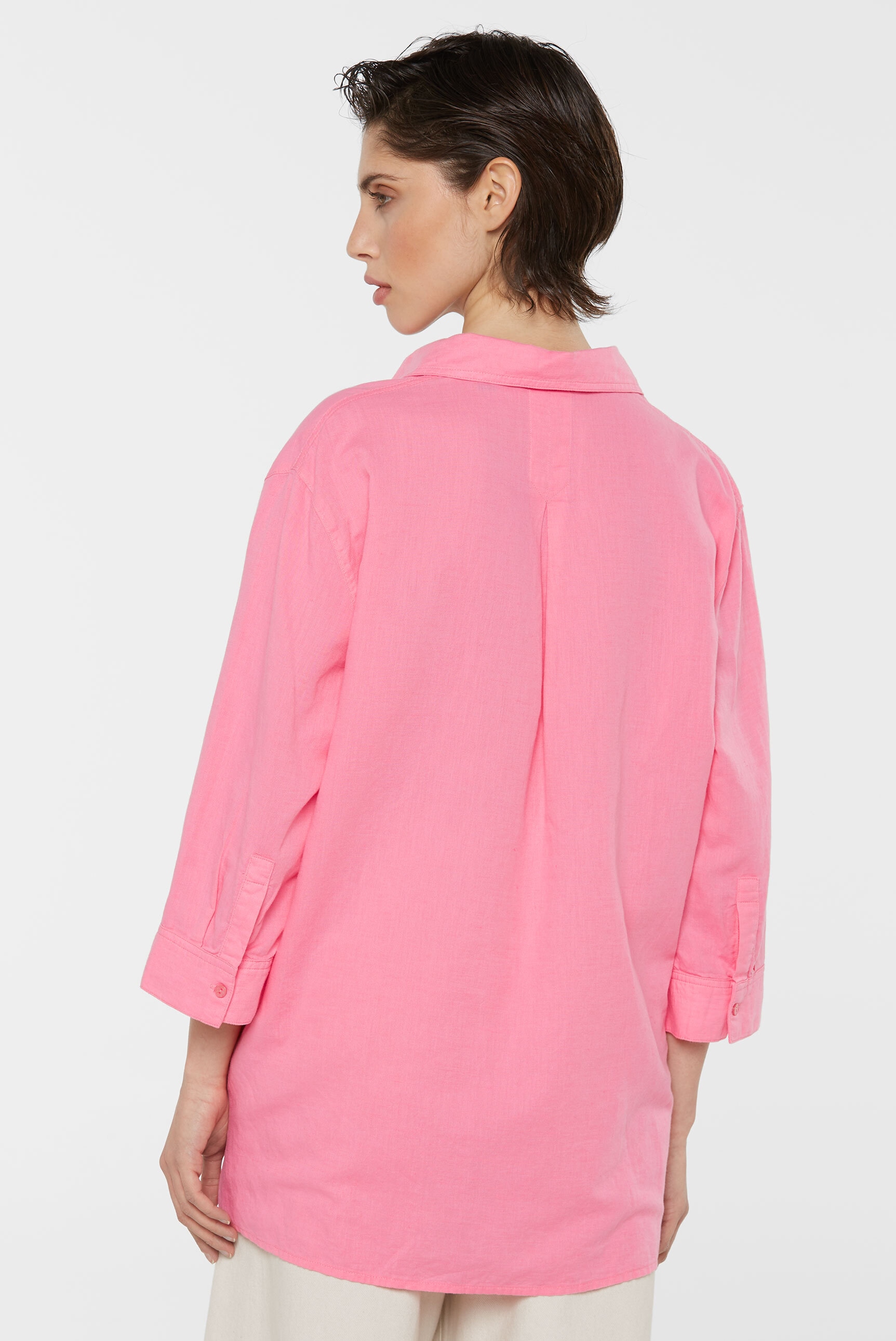 SENSES.THE LABEL Schlupfbluse, mit Seitenschlitze