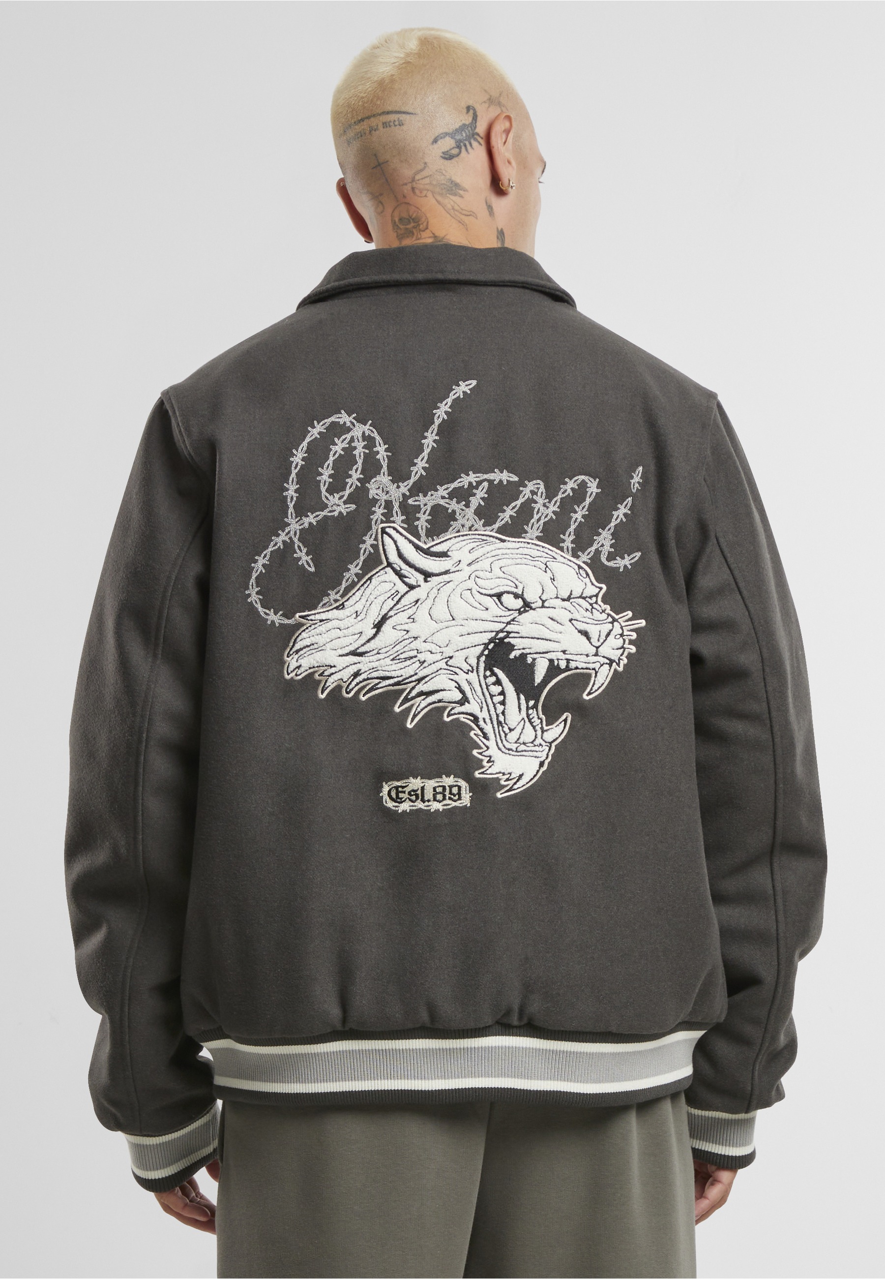 Karl Kani Collegejacke »Karl Kani Kani Snow Tiger College Jacket« 1 Stk. tlg. ohne Kapuze