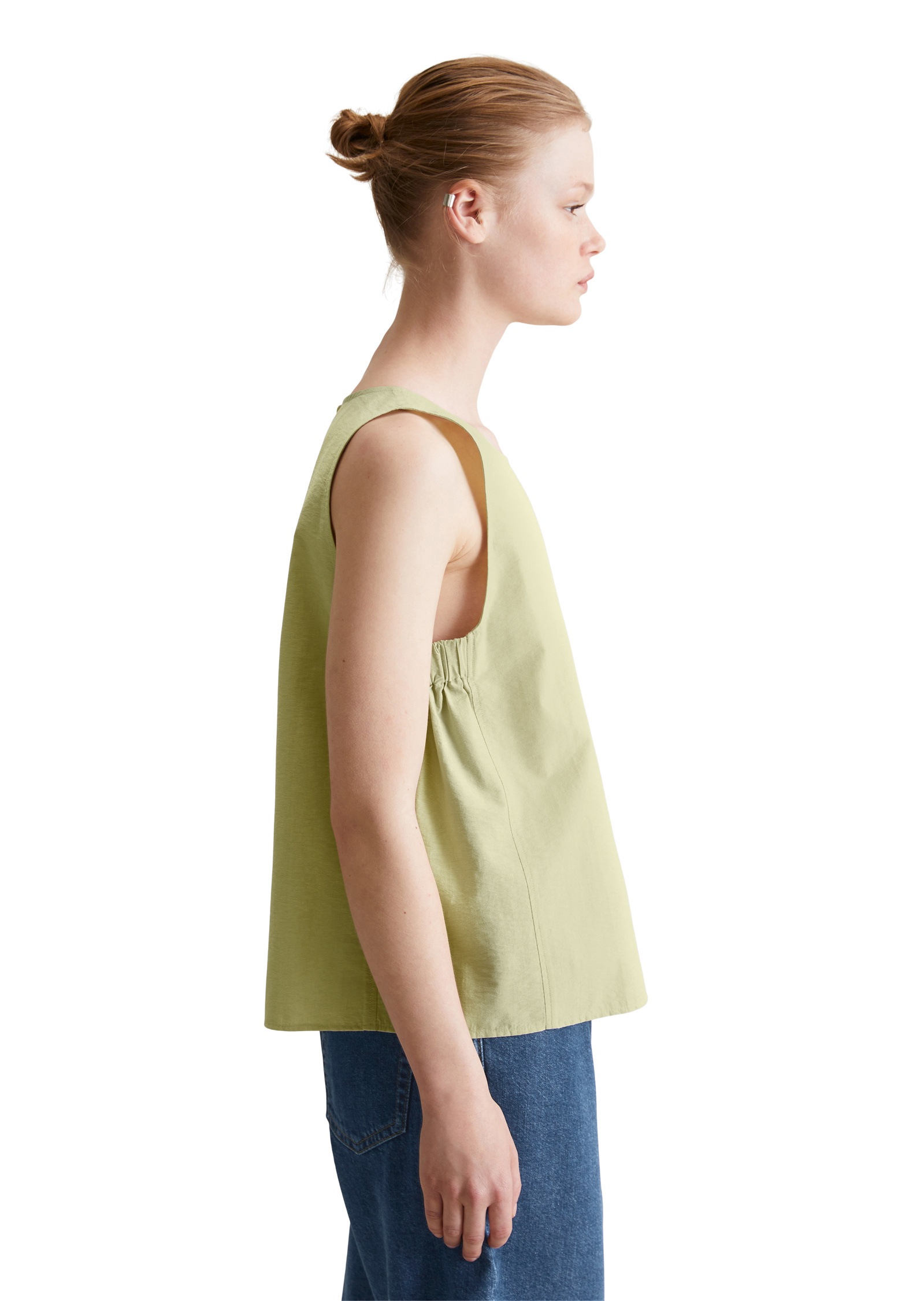 Marc OPolo DENIM Blusentop "aus Organic-Cotton-Mix" günstig online kaufen
