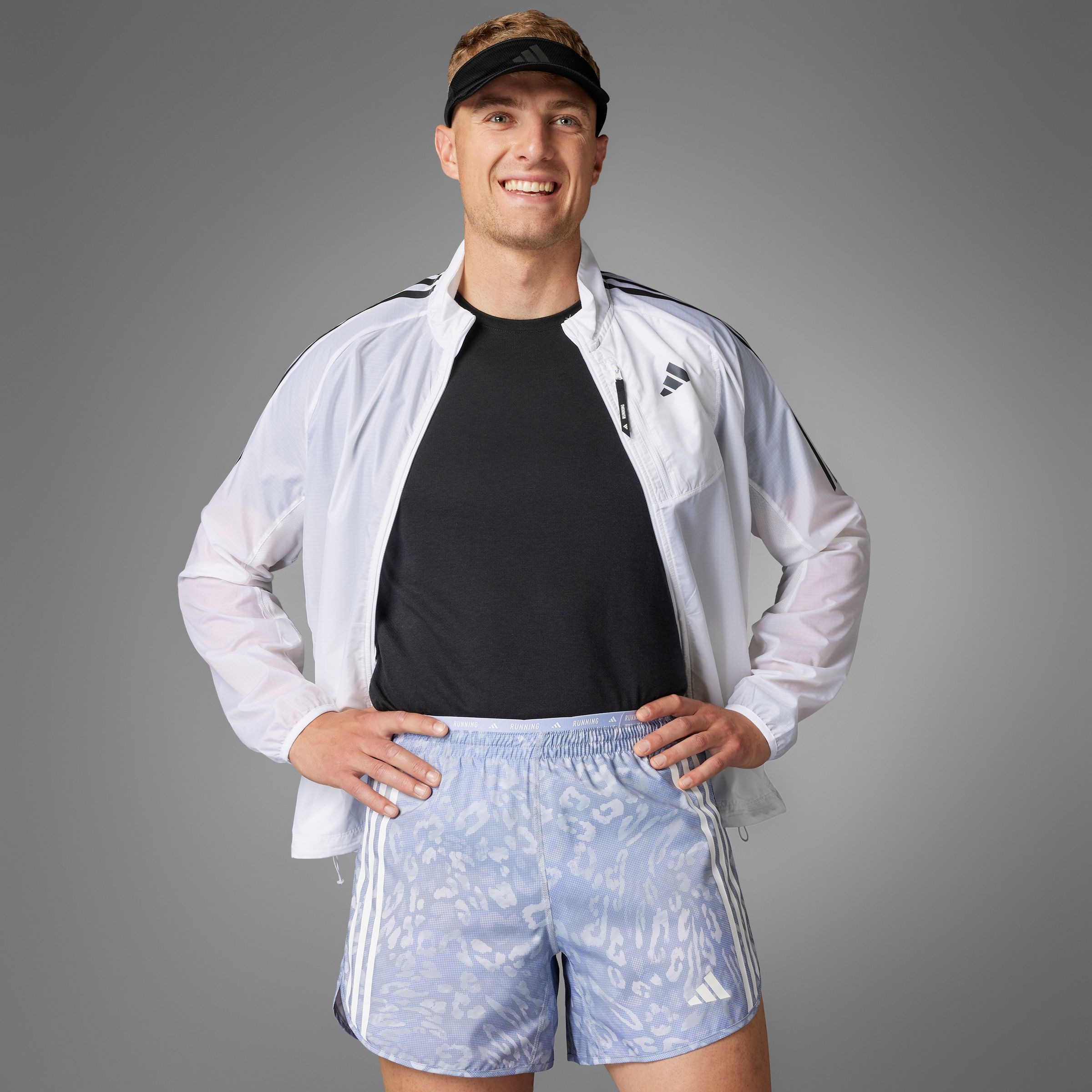 adidas Performance Laufshorts »OTR E AOP SHO M«, (1 tlg.)
