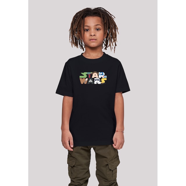 F4NT4STIC T-Shirt »Star Wars Character Logo«, Print online bestellen | BAUR