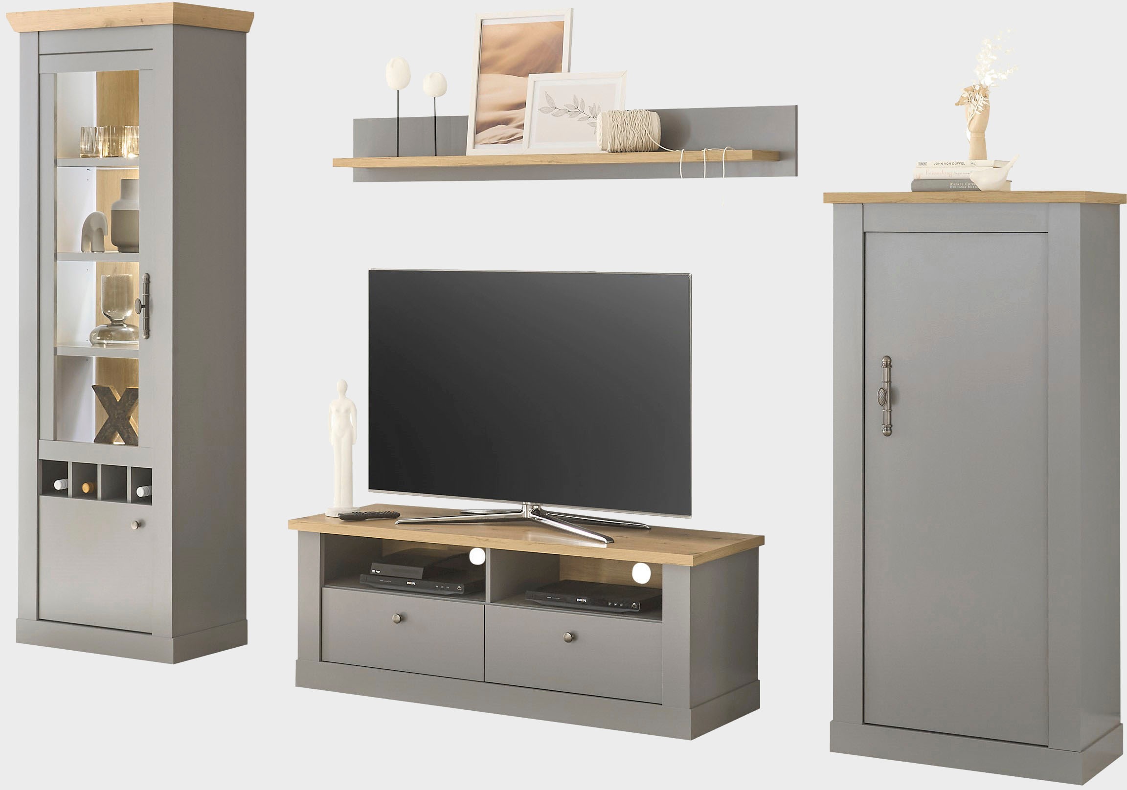Home affaire Wohnwand "Chambord" 4 Stk. tlg. günstig online kaufen