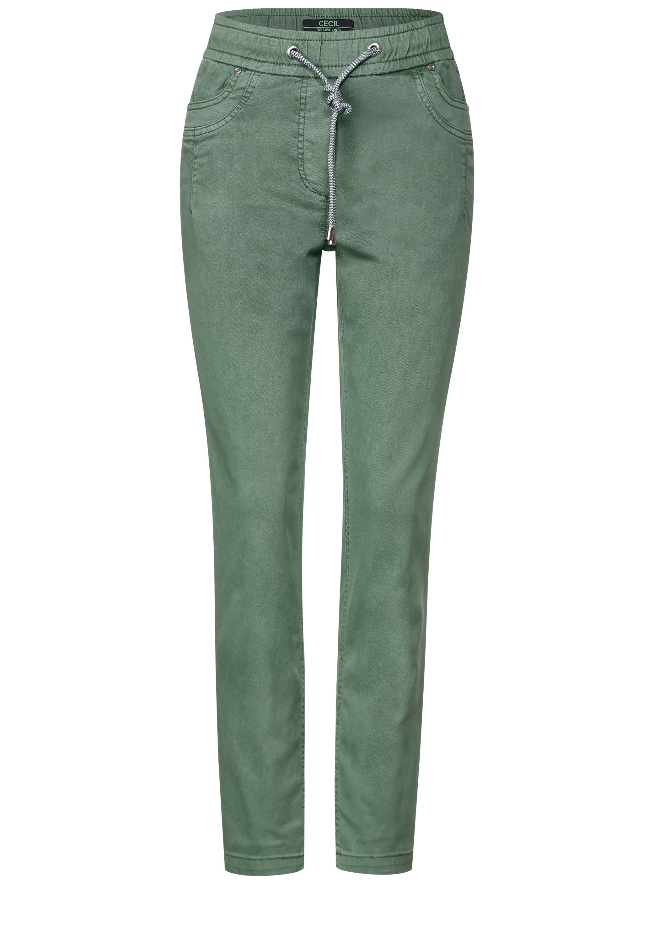 Cecil Jogger Pants, Middle Waist
