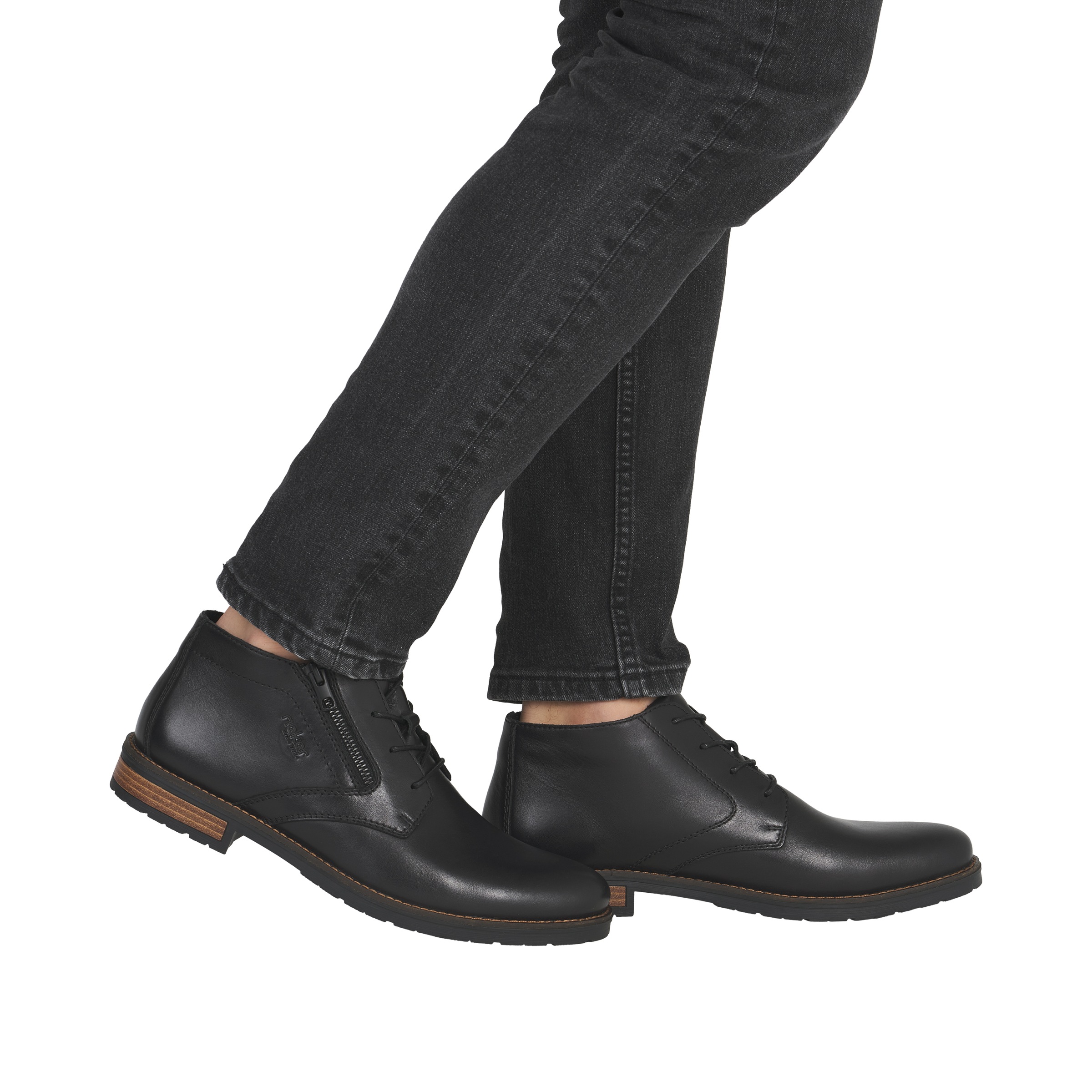 Rieker Schnürstiefelette, Business-Stiefelette, Klassik-Boots in eleganter Optik