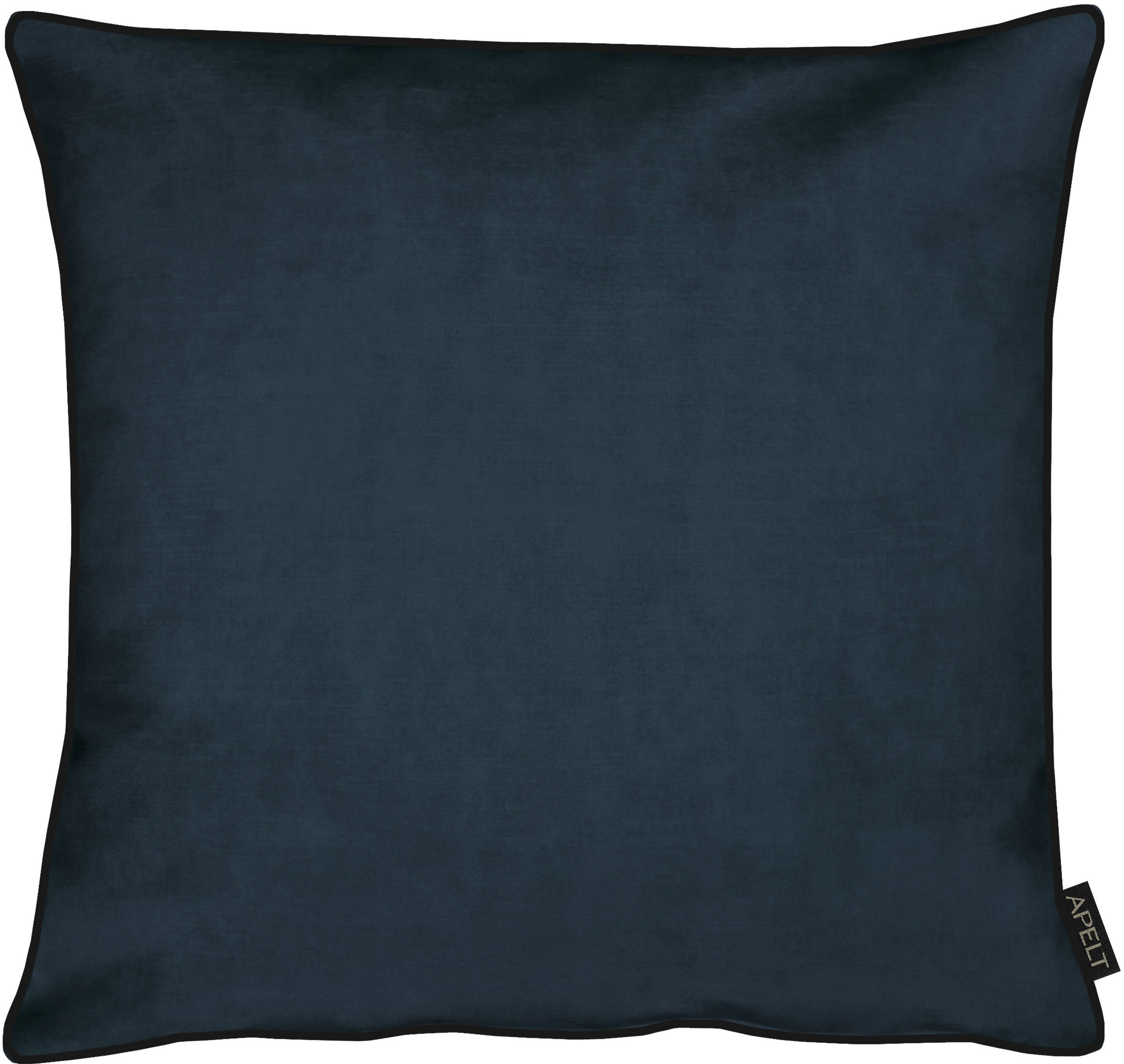 Dekokissen APELT, B:45cm H:5cm L:45cm, blau, Polyester, Dekokissen_Sitzkissen_Kissenhüllen, "Ruby", Kissenhülle mit Füllung, 1 Stück