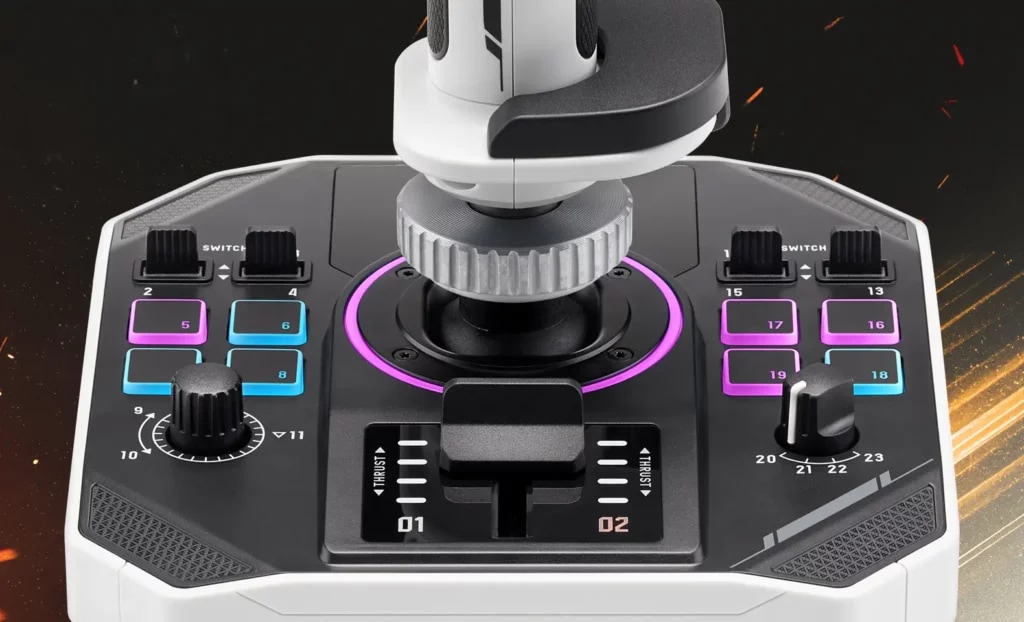 Thrustmaster Simulations-Controller »Sol-R 2 HOSAS Space Sim Duo«, (Packung)