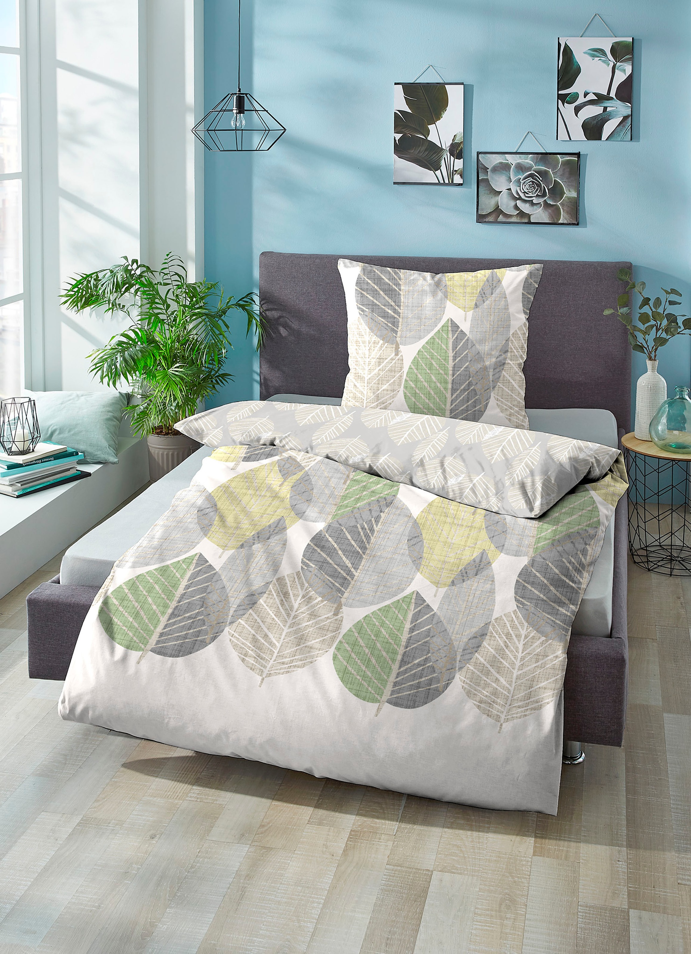 Biberna Wendebettwäsche "Kerim" 2 Stk. wohlig warme Feinbiber (Flanell) Qua günstig online kaufen