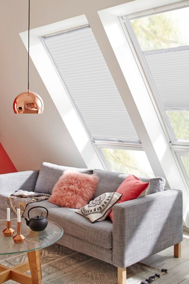 Style »StartUp TL«, Dachfensterplissee bestellen sunlines verspannt, mit BAUR Lichtschutz, | Führungsschienen Honeycomb