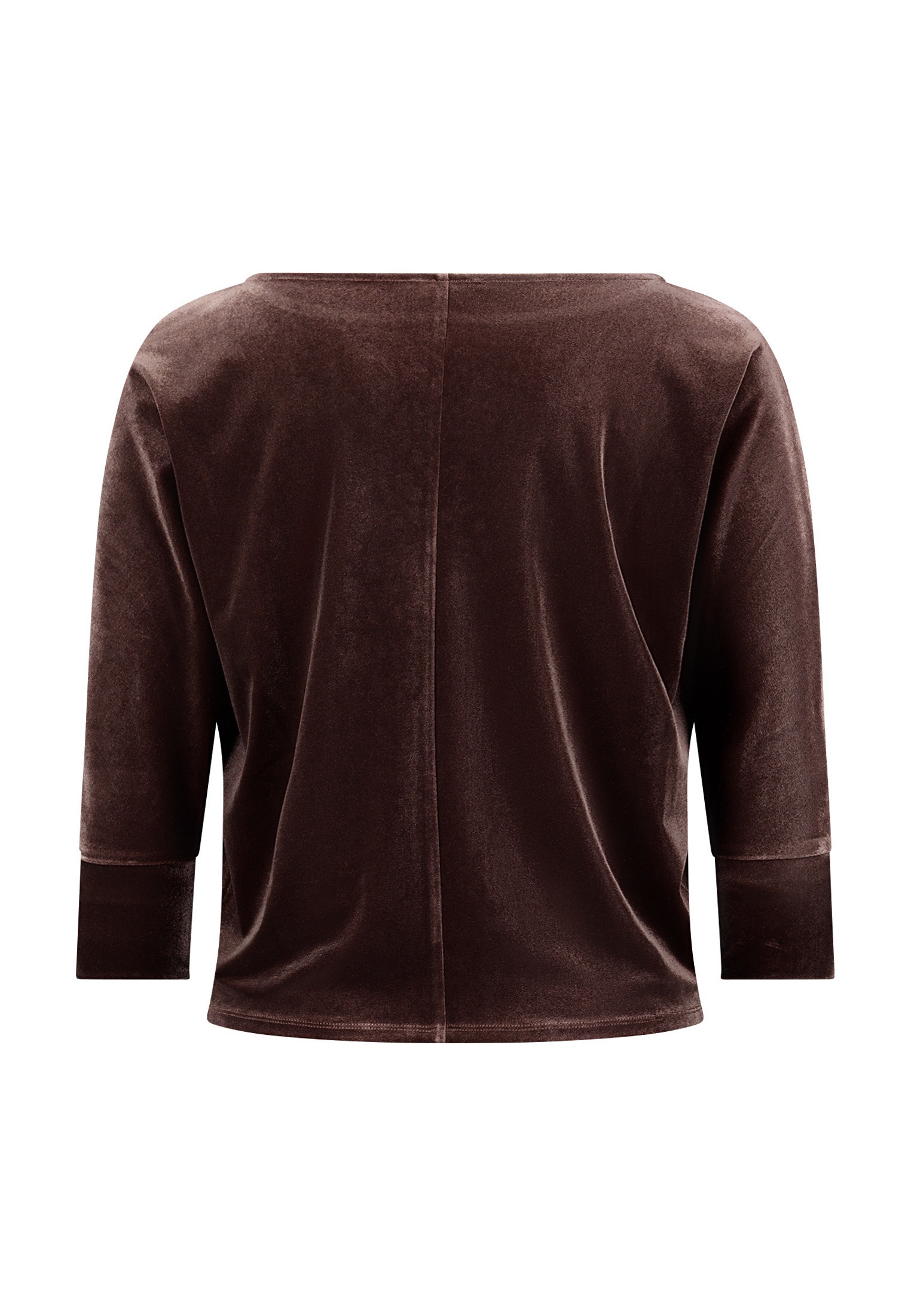 Zero 3/4-Arm-Shirt »Damen mit Fledermausärmeln« 1 Glitzer