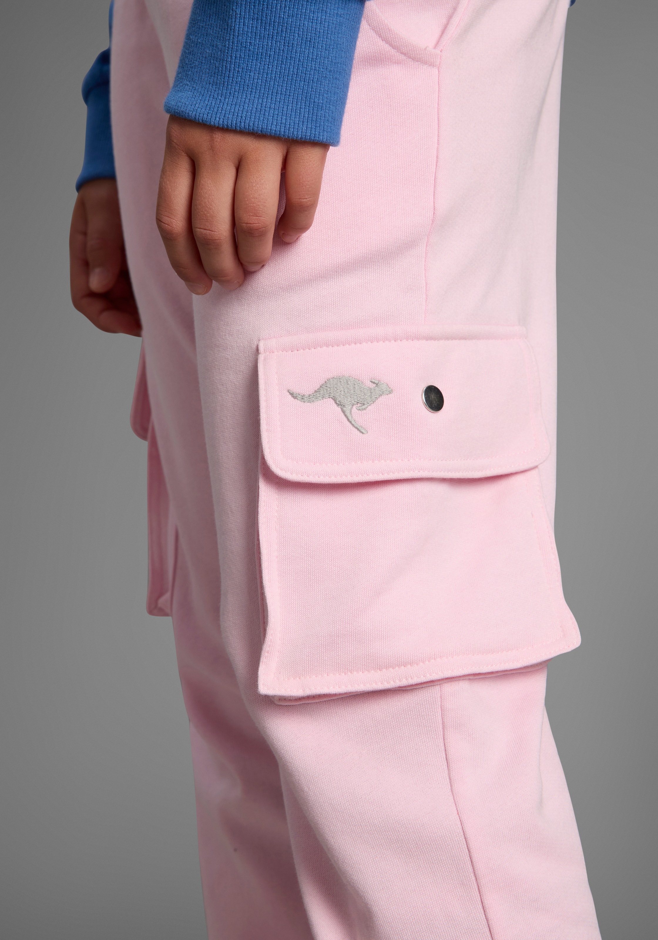 Thumbnail - KangaROOS Sweathose "Cargo-Sweathose" Lässige Sweathose, Jogginghose mit Taschen