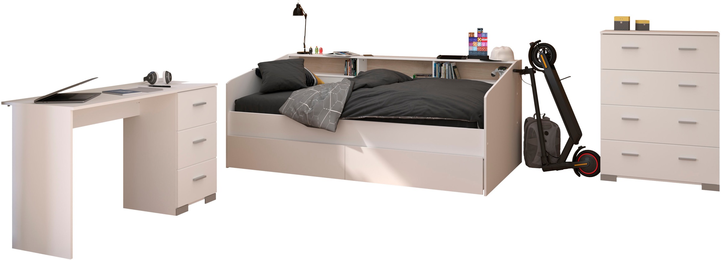 Thumbnail - Parisot Jugendzimmer-Set "Parisot Kinderzimmer, 4-tlg. - Sleep 44" 5 Stk. tlg.