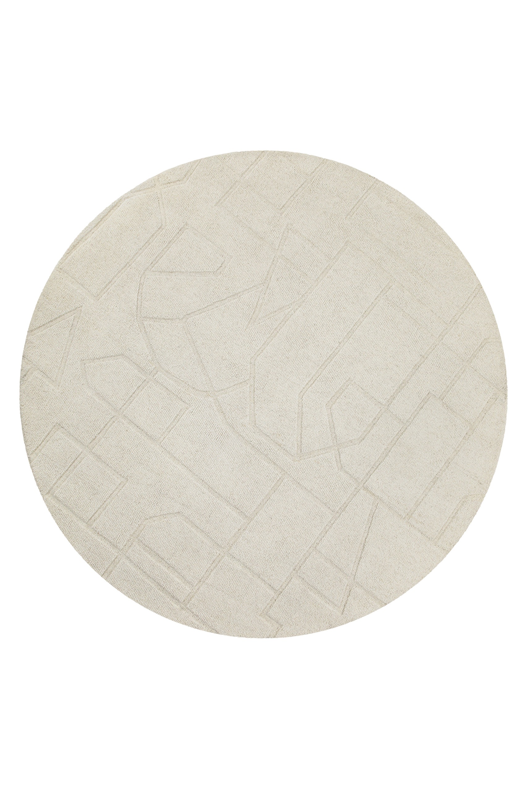 Thumbnail - Wecon home Teppich "Hamptons TWENTYEIGHT" rund 15 mm Höhe Kurzflor, Wohnzimmer, Schlafzimmer, elegant, robust, Lineares ...