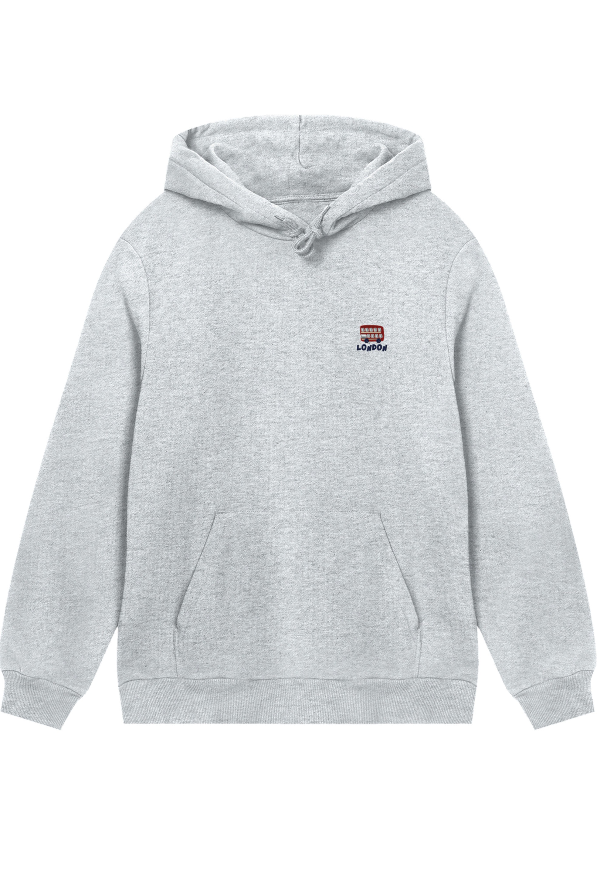 F4NT4STIC Kapuzenpullover »London Red Bus Bestickt«, Premium Qualität