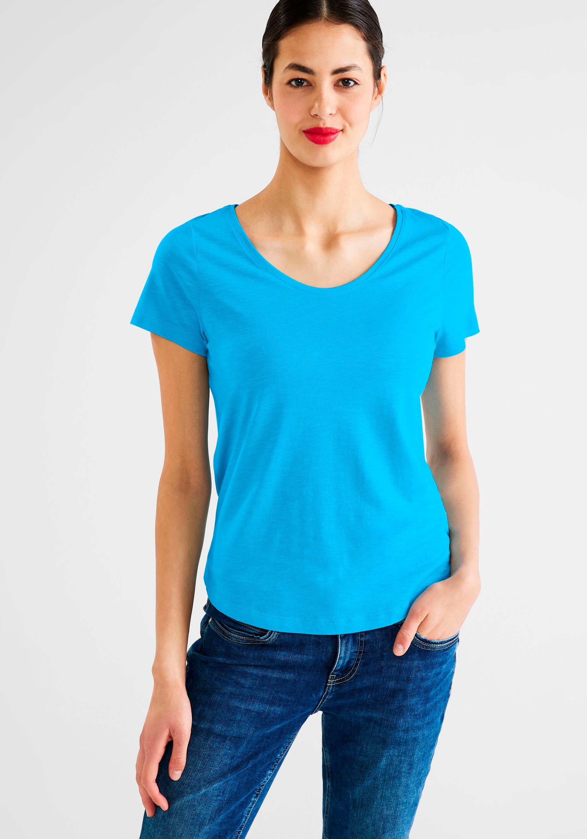 STREET Rundhalsausschnitt »Style mit T-Shirt BAUR bestellen für | Gerda«, ONE