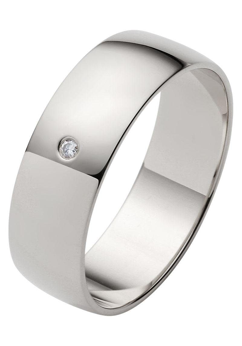 Firetti Trauring »Schmuck Geschenk Gold Hochzeit Ehering Trauring "LIEBE"«, Made in Germany, wahlweise mit oder ohne Brillant