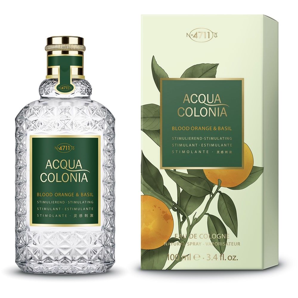 Eau de Cologne »4711 Acqua Colonia BLOOD ORANGE&BASIL EAU DE COLOGNE NATURAL SPRAY«,...