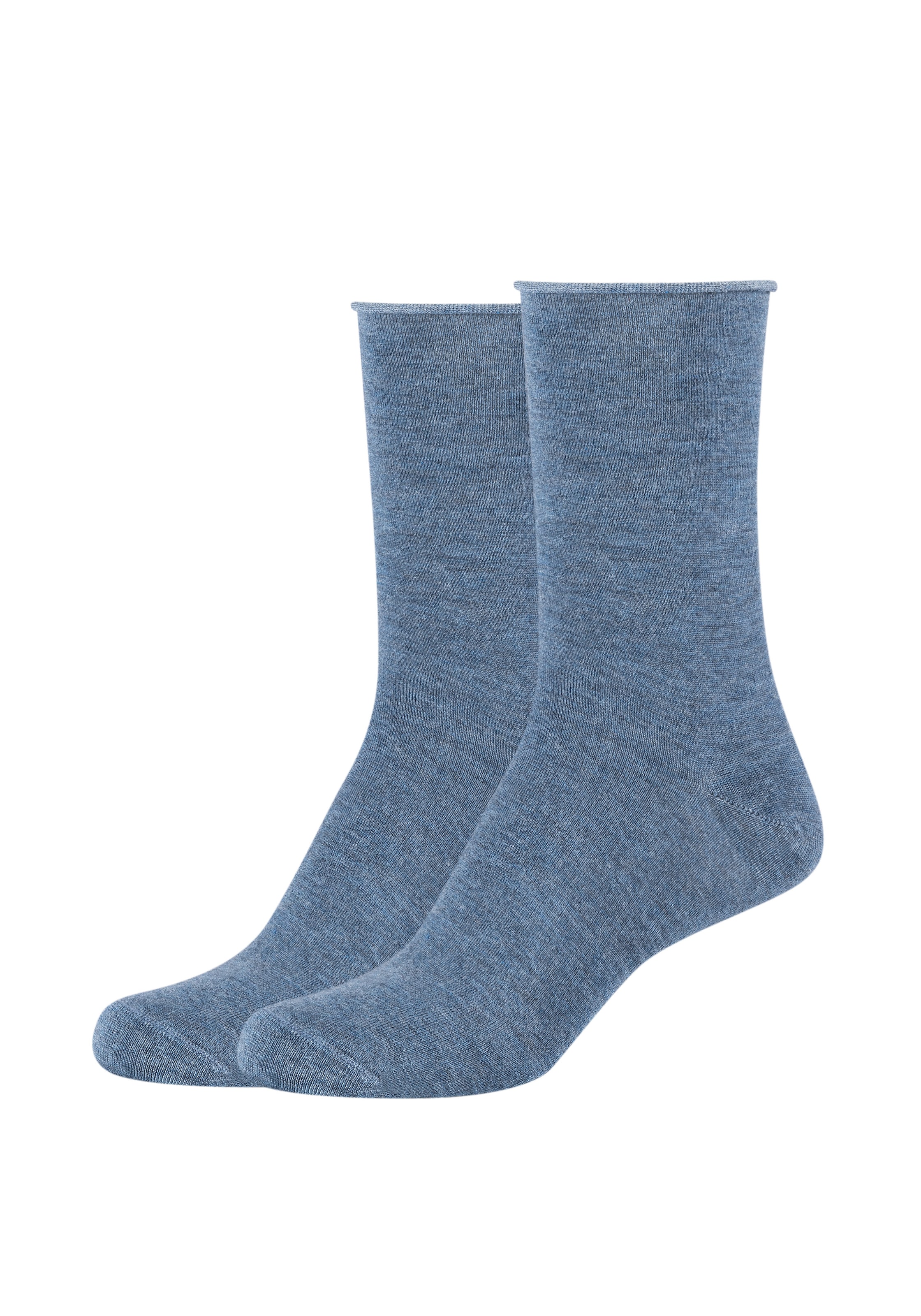 s.Oliver Socken »silky touch«, (4 Paar), mit elastischem Bund