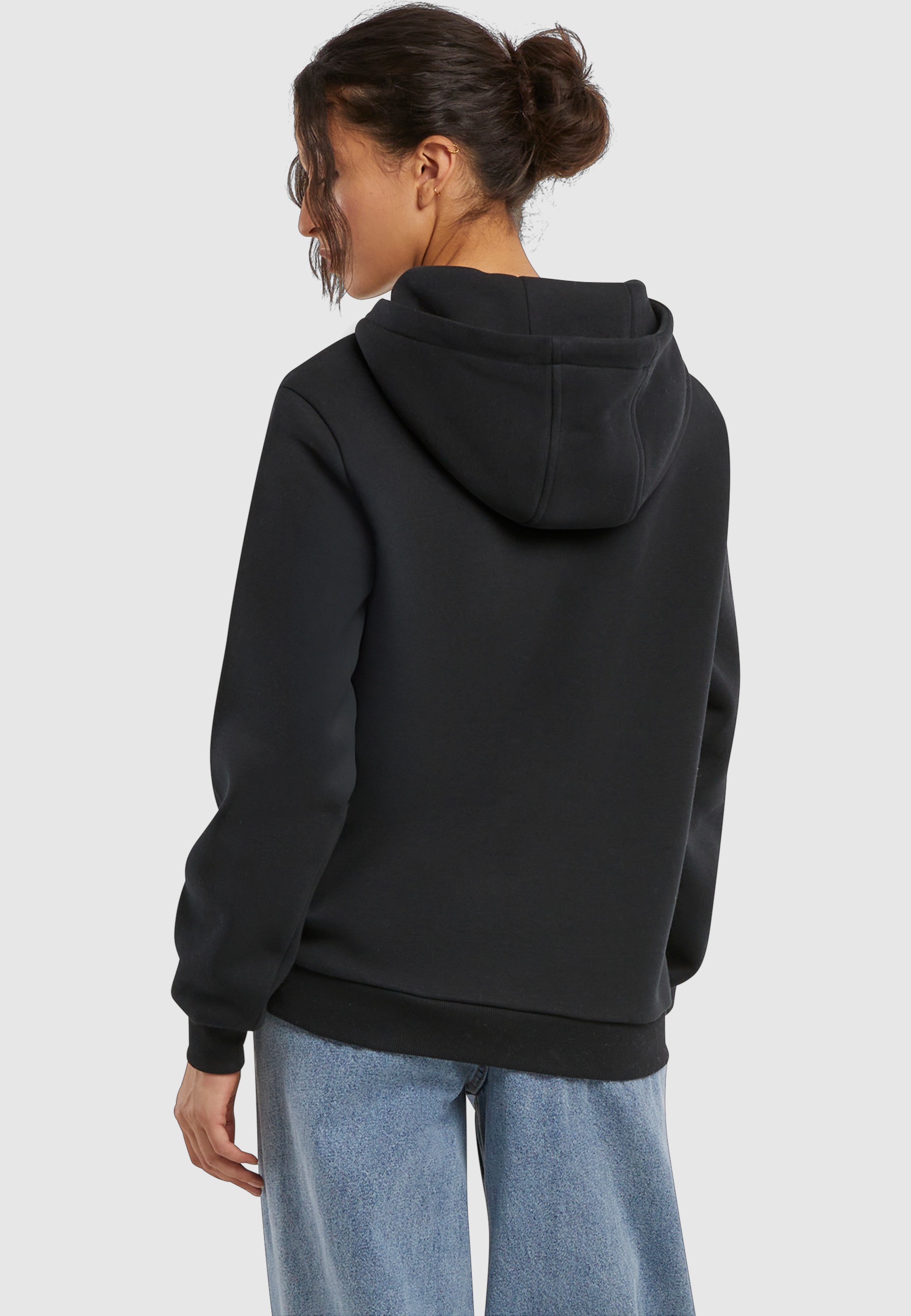 Miss Tee Kapuzenpullover »Miss Tee Bow Oneliner Ladies Fluffy Hoody« 1