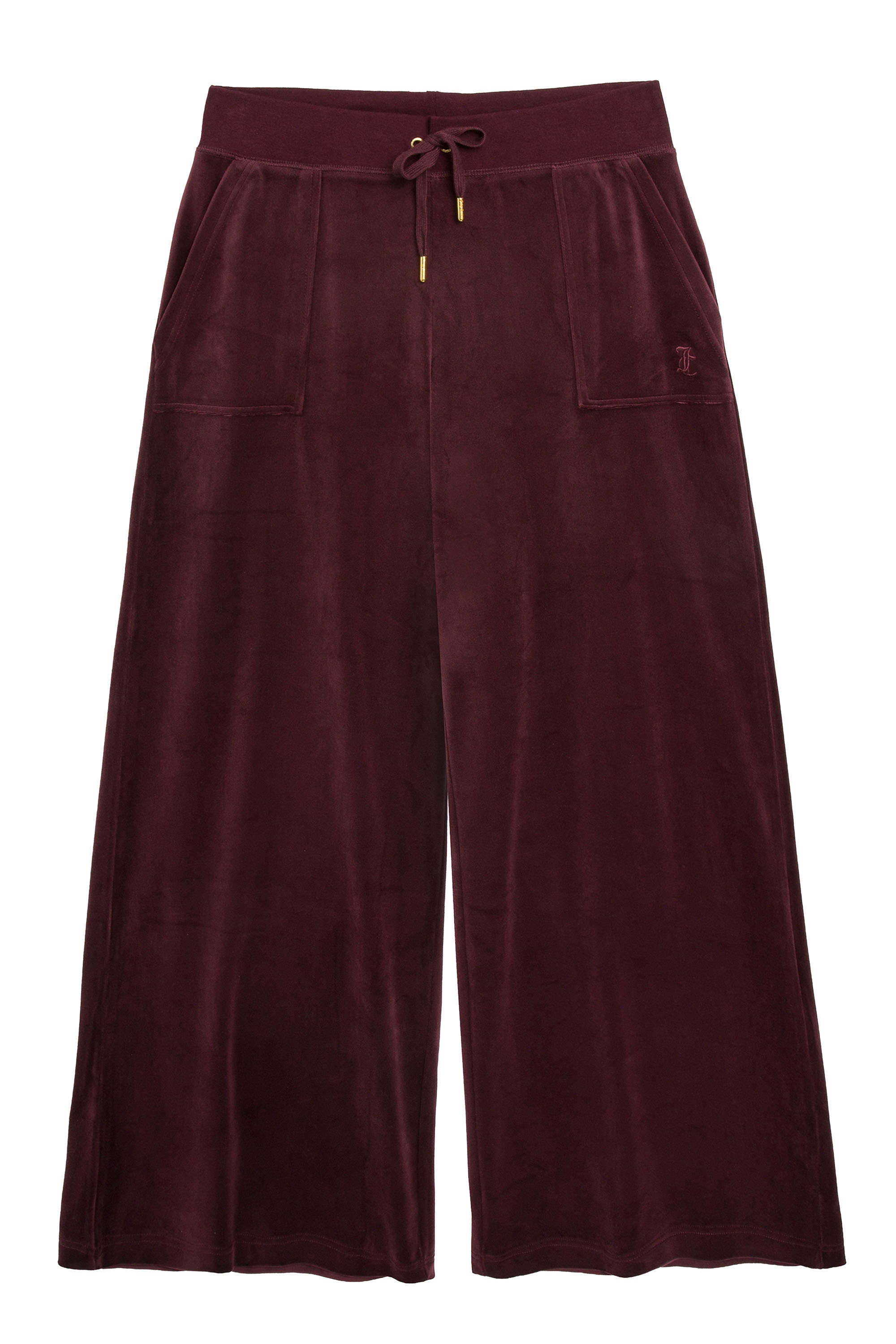 Juicy Couture "WIDE LEG JOGGER GOLD HARDWARE Damen" Trainingshose Damen, Sweathose, Velour, Jogginghose mit Glitzer, Sale