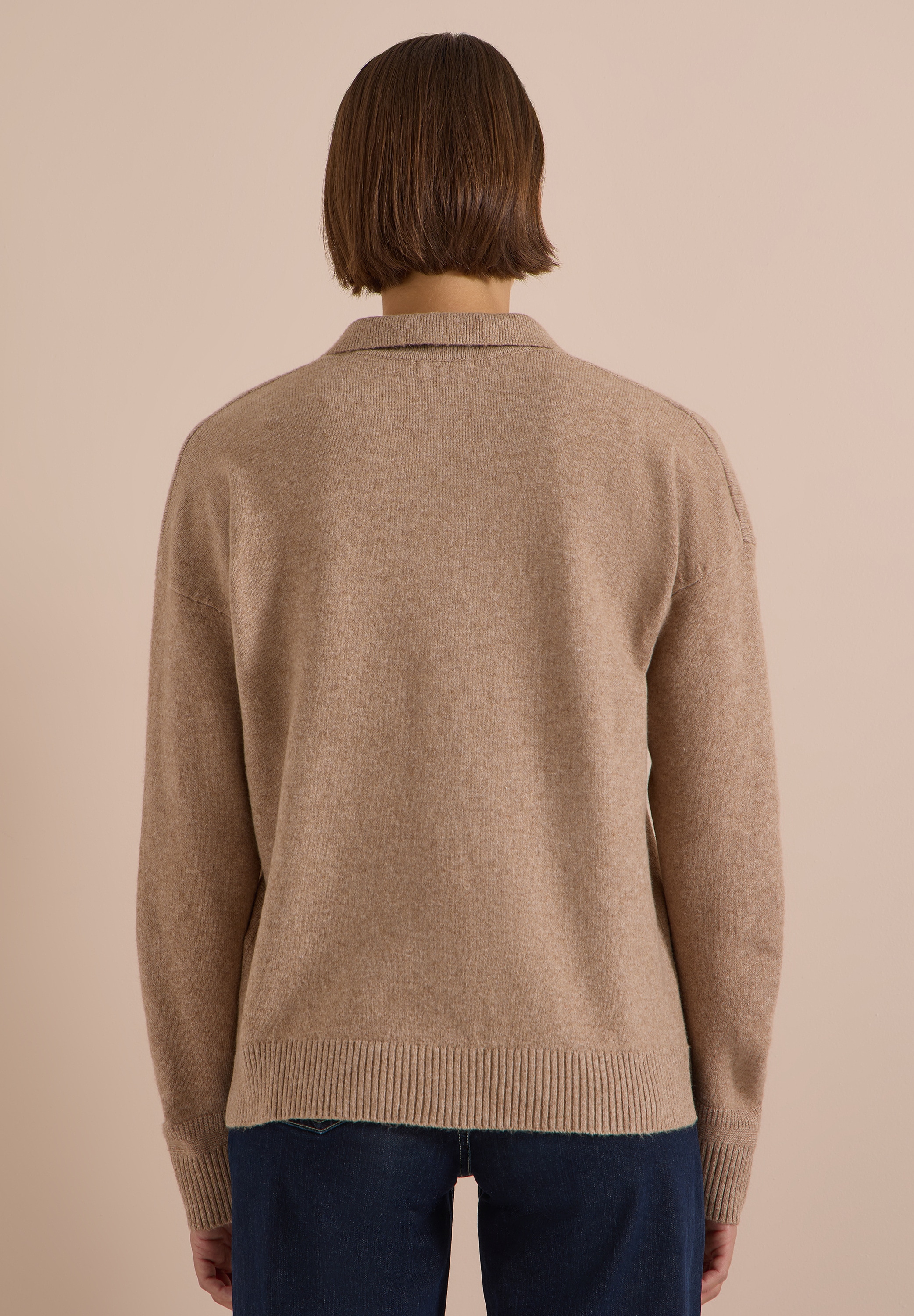 Cecil Strickpullover aus softem Materialmix