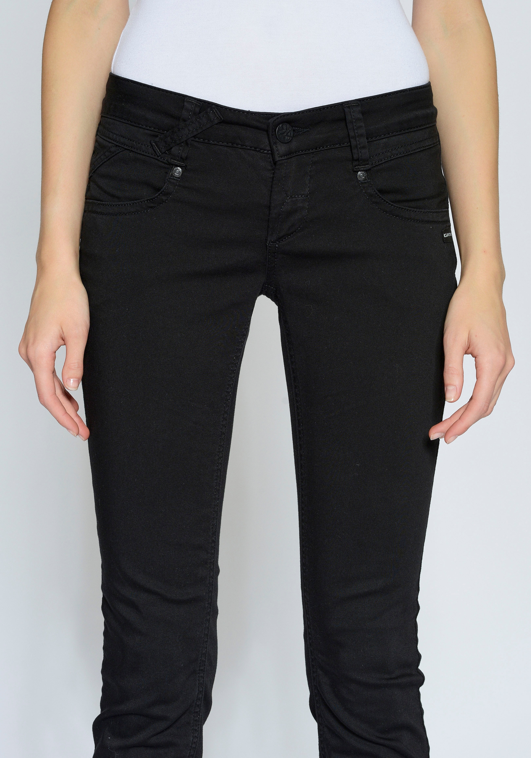 GANG Skinny-fit-Jeans »NENA« mit Elasthan-Anteil online kaufen | BAUR