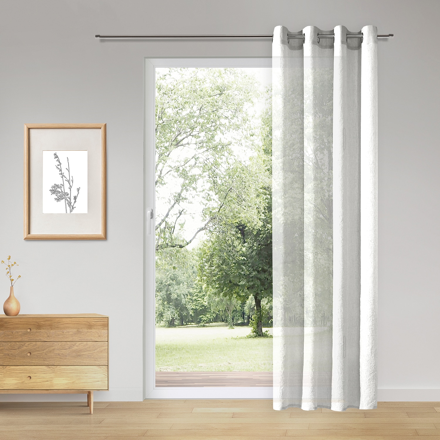 Gerster Vorhang "Dalia" Ösen 1 Stk. tlg. SB-Ösenschal "Dalia" günstig online kaufen
