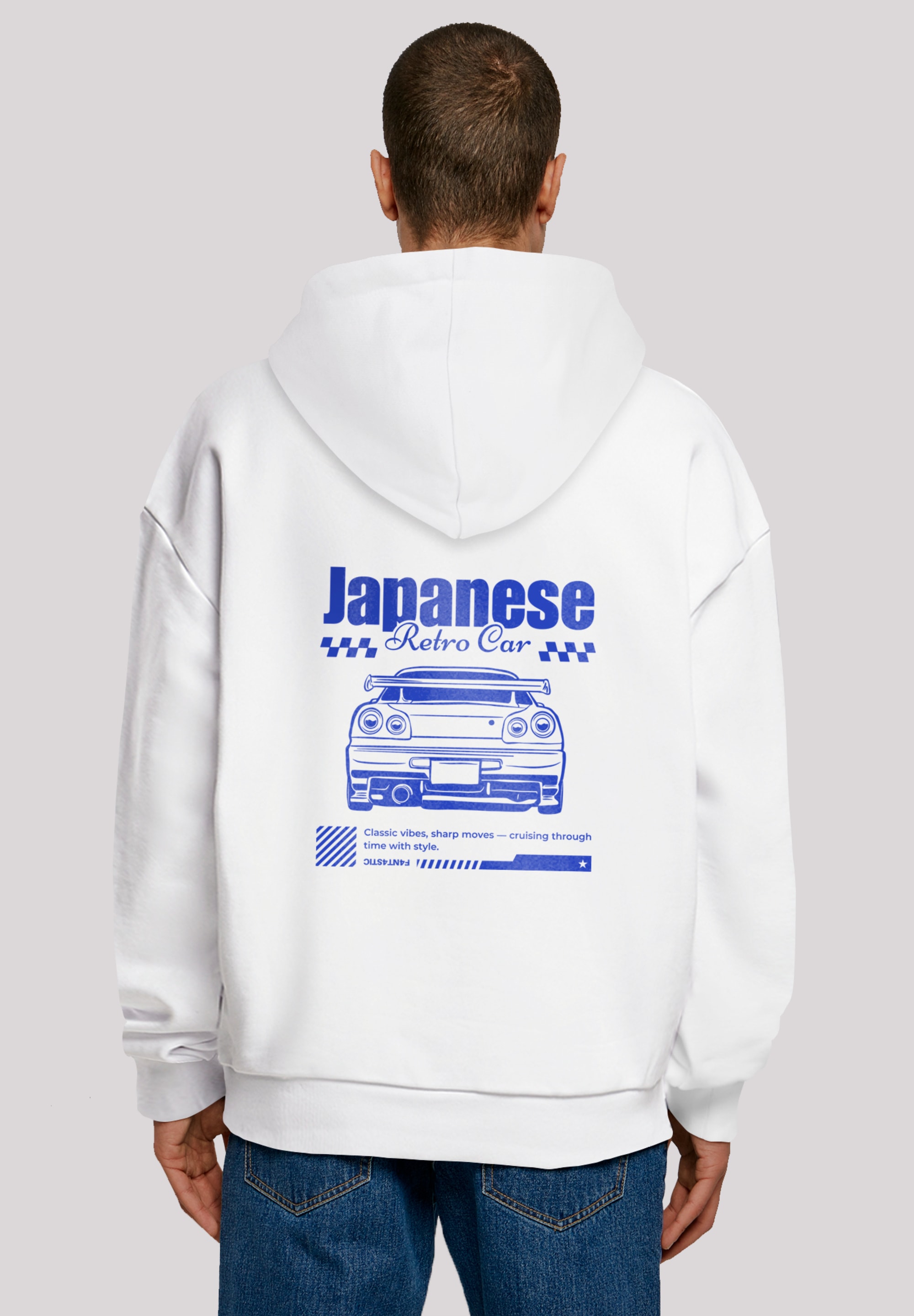 F4NT4STIC Kapuzenpullover »Retro Car Japanese Streetstyle«, Japan Streetwear Styles