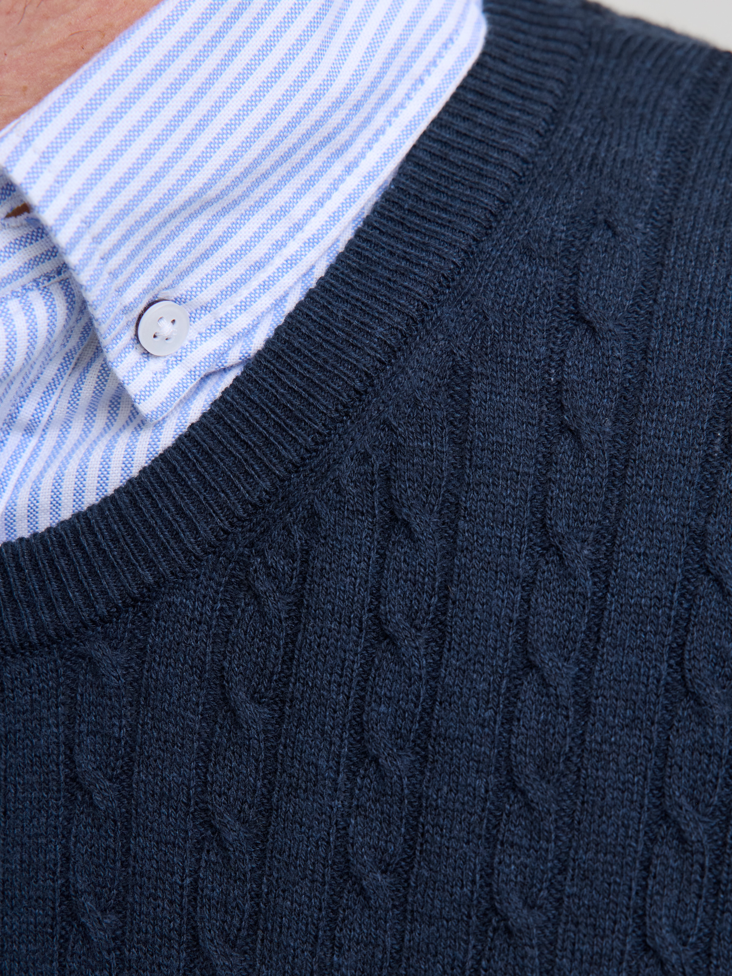 Thumbnail - Jack & Jones Strickpullover "JJEEMIL KNIT CABLE CREW NECK NOOS"