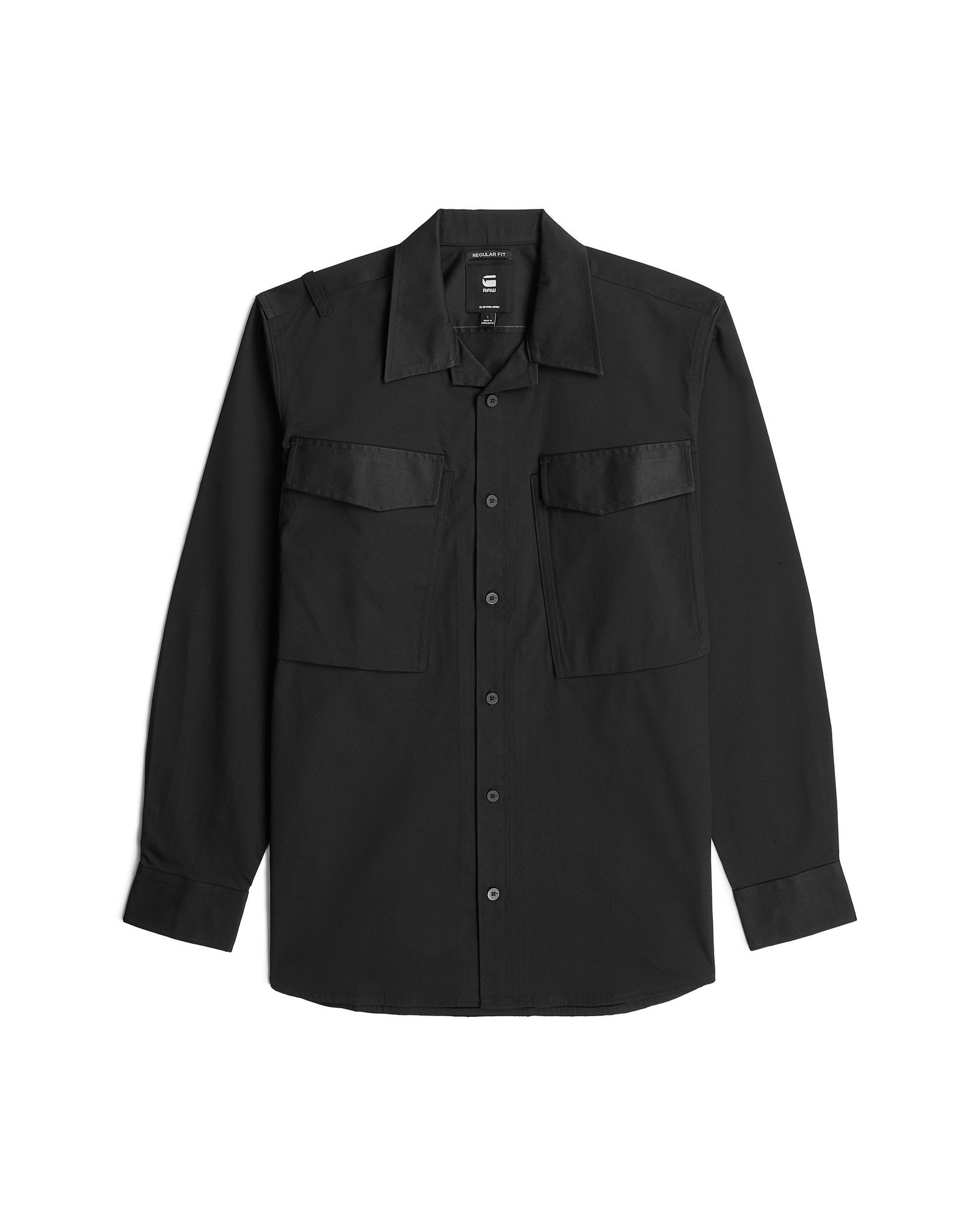 G-STAR Langarmshirt "Cargo Pocket Regular Shirt" günstig online kaufen